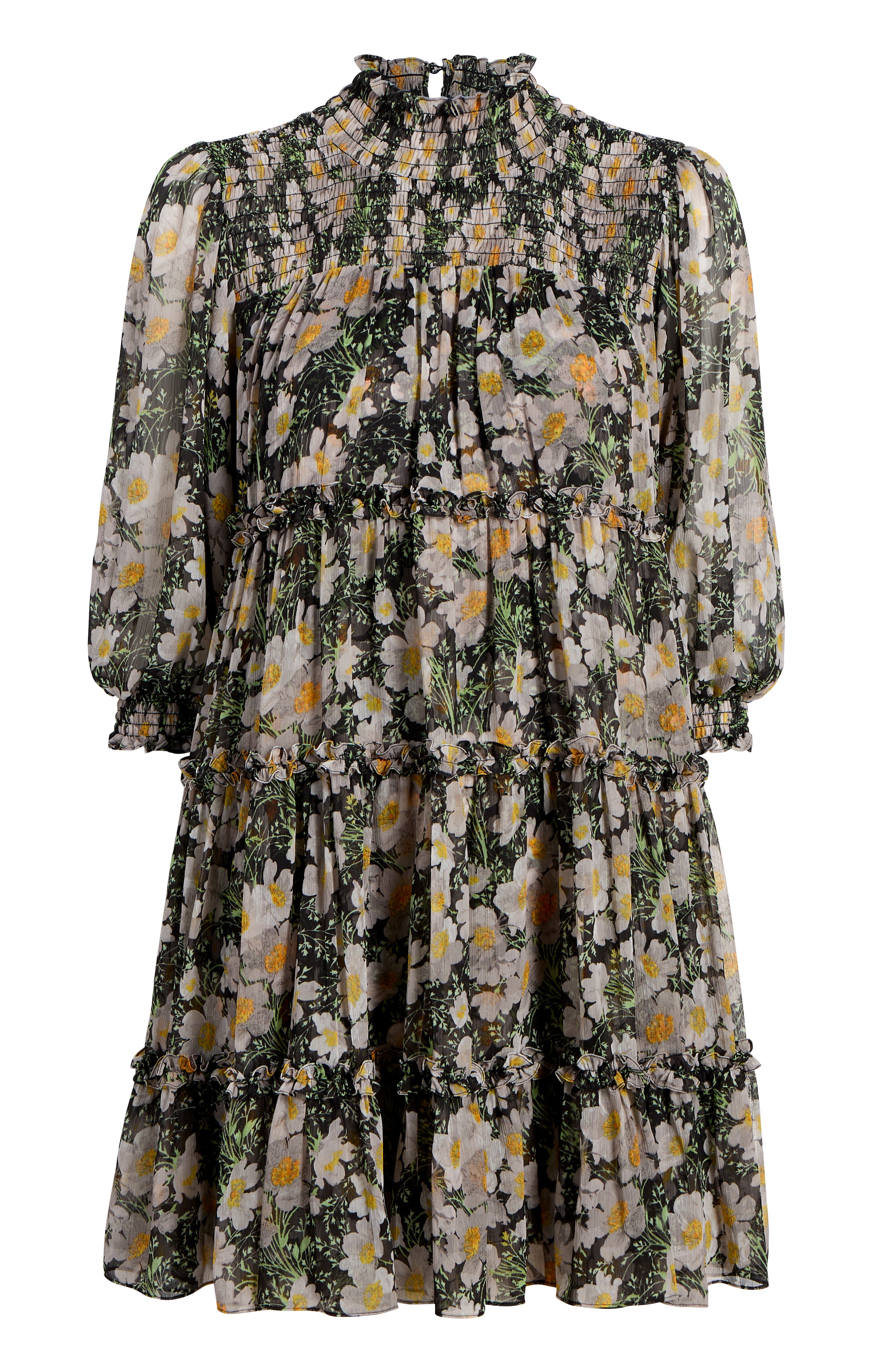 【Herlipto】Le Negresco Floral Dress Fubail / Le Negresco Floral Dress