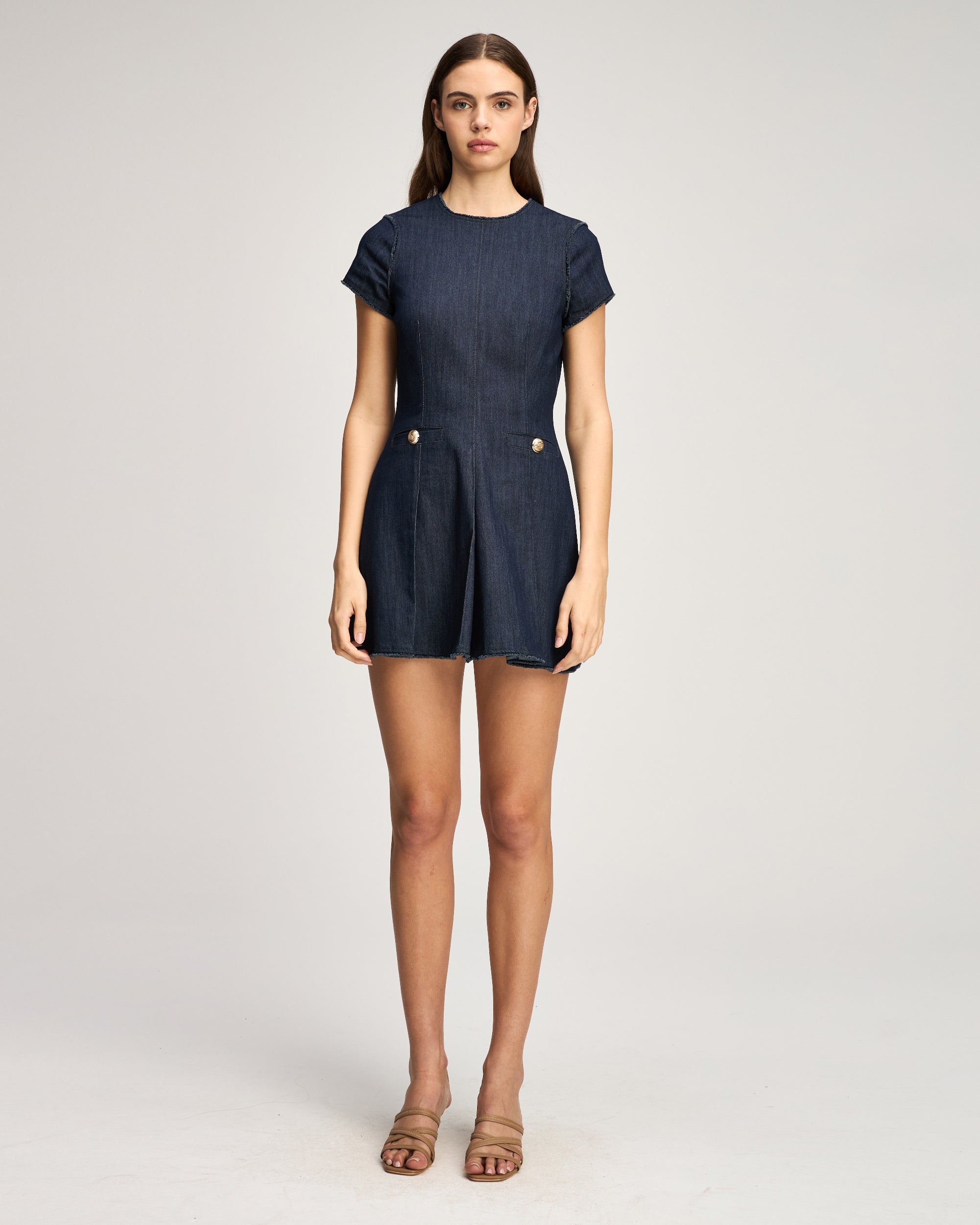 Cinq a Sept Women's Indigo Denim Nova Dress - Blue - Size 0
