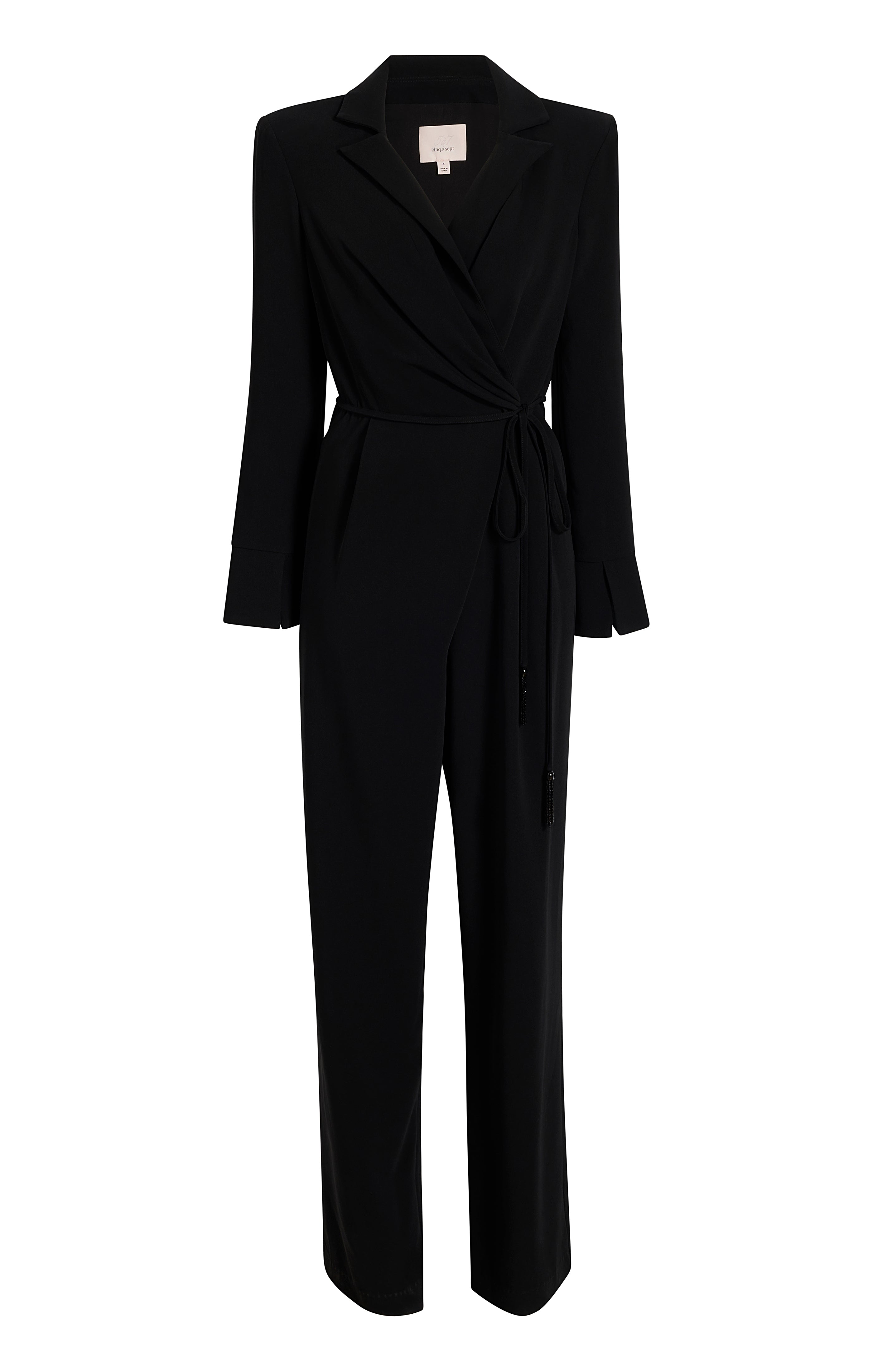 Wrap Jumpsuit [Black]