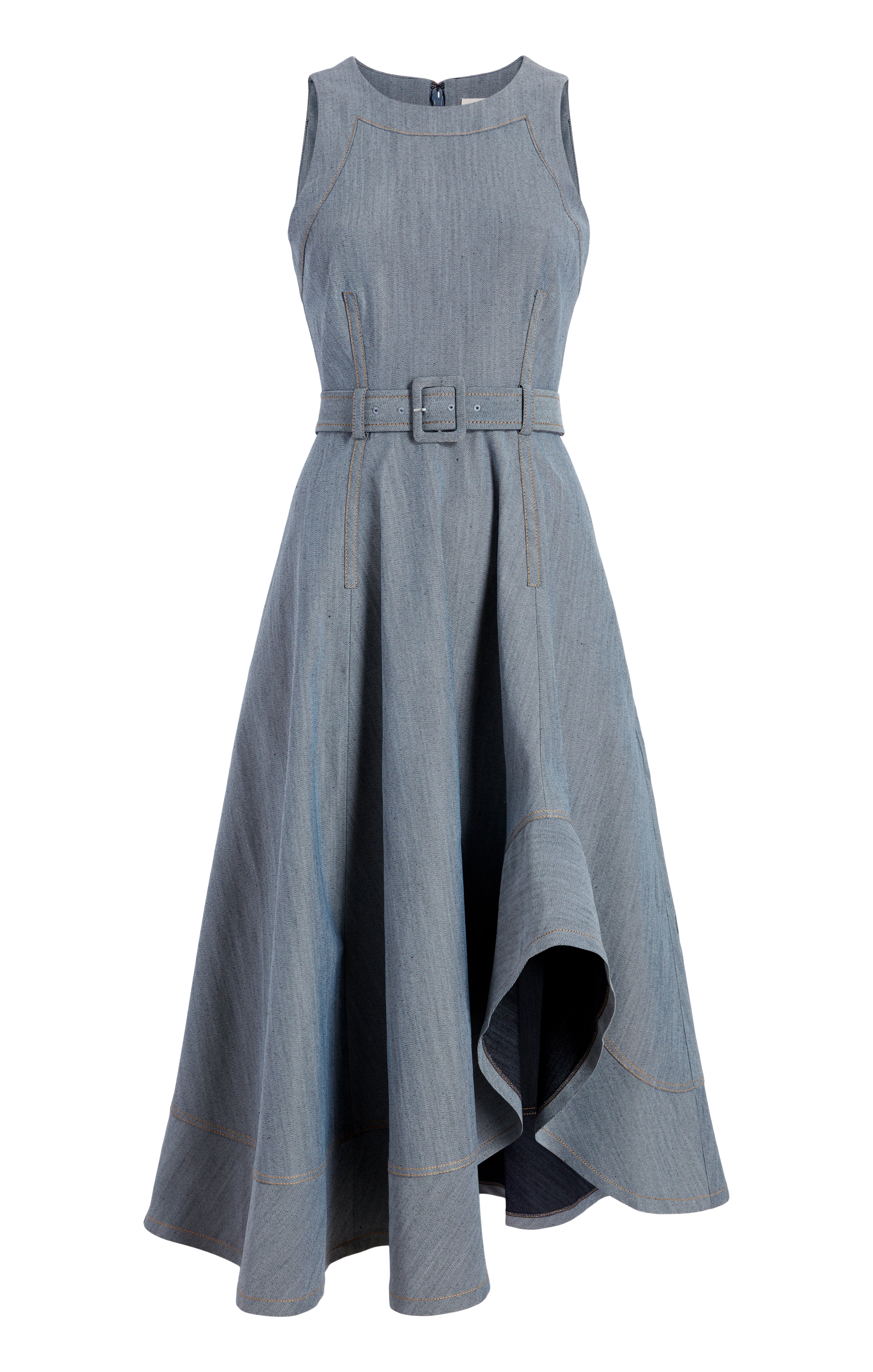 Cinq Sept Zelda Dress - Light Indigo - 8 Cinq Sept Zelda Dress - Light Indigo - 8