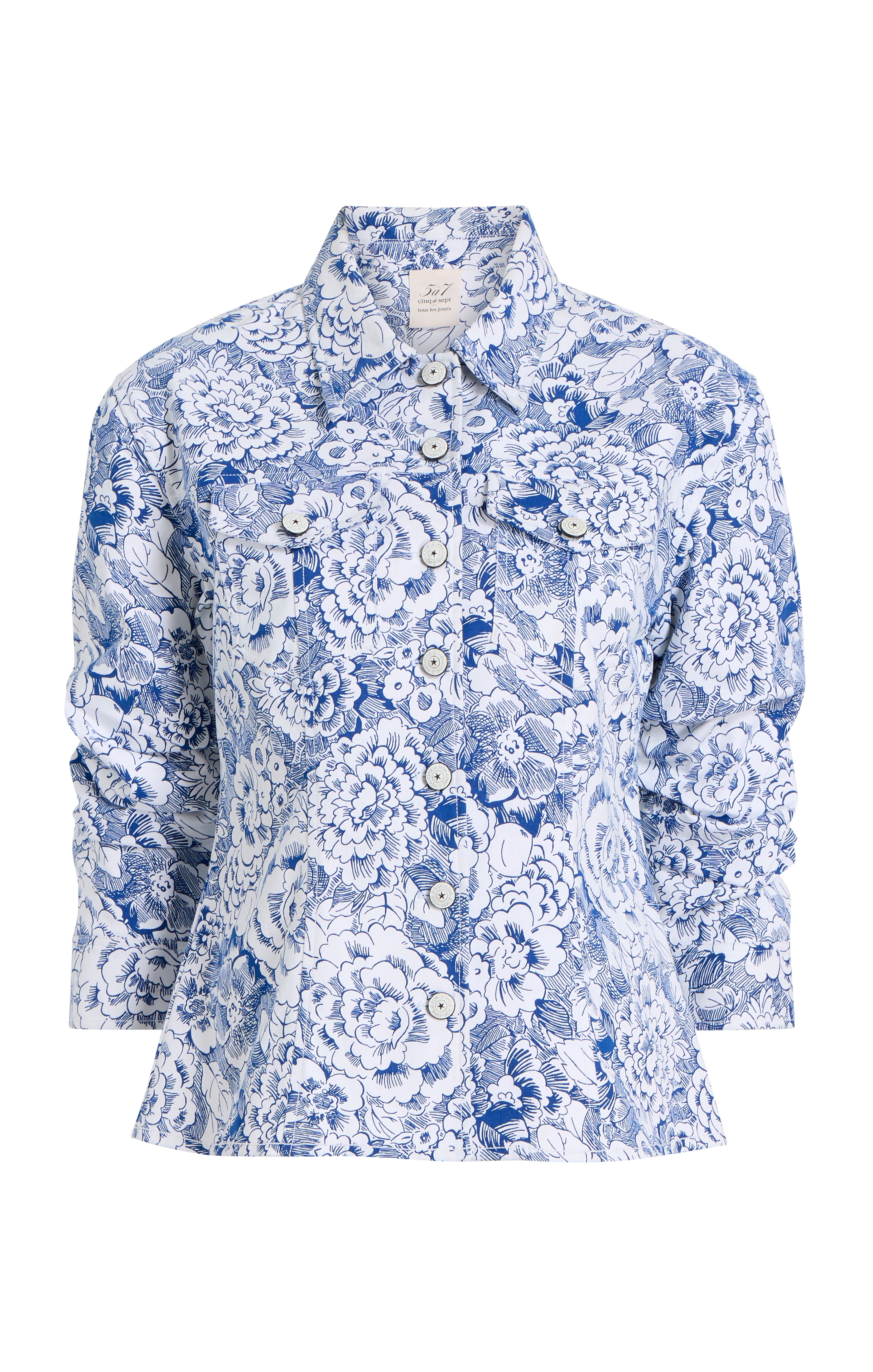 Sketchbook Floral Scrunched Canyon Jacket – Cinq à Sept