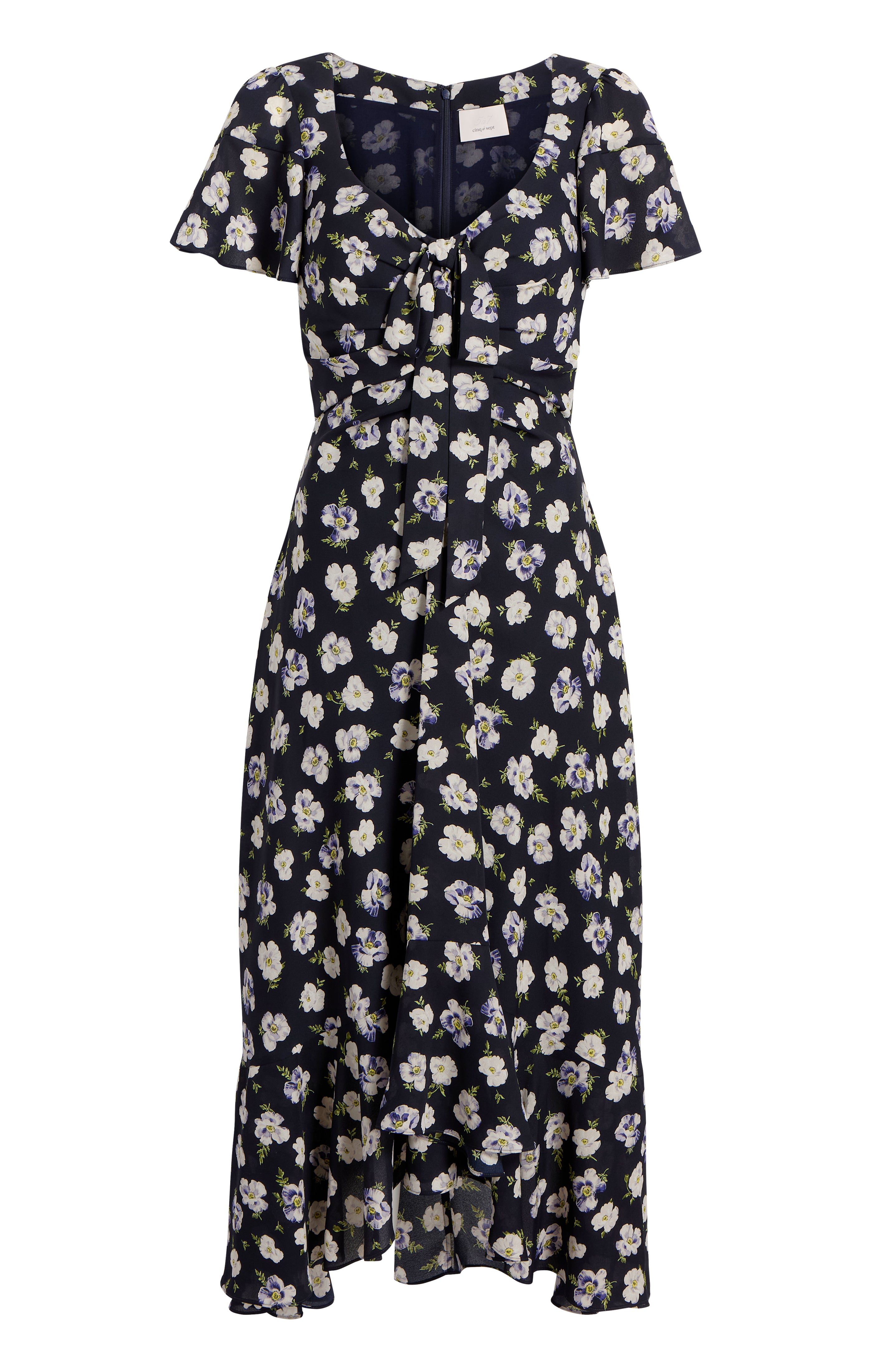 blue dress for baby girl Cinq à Sept Isha Midi Dress
