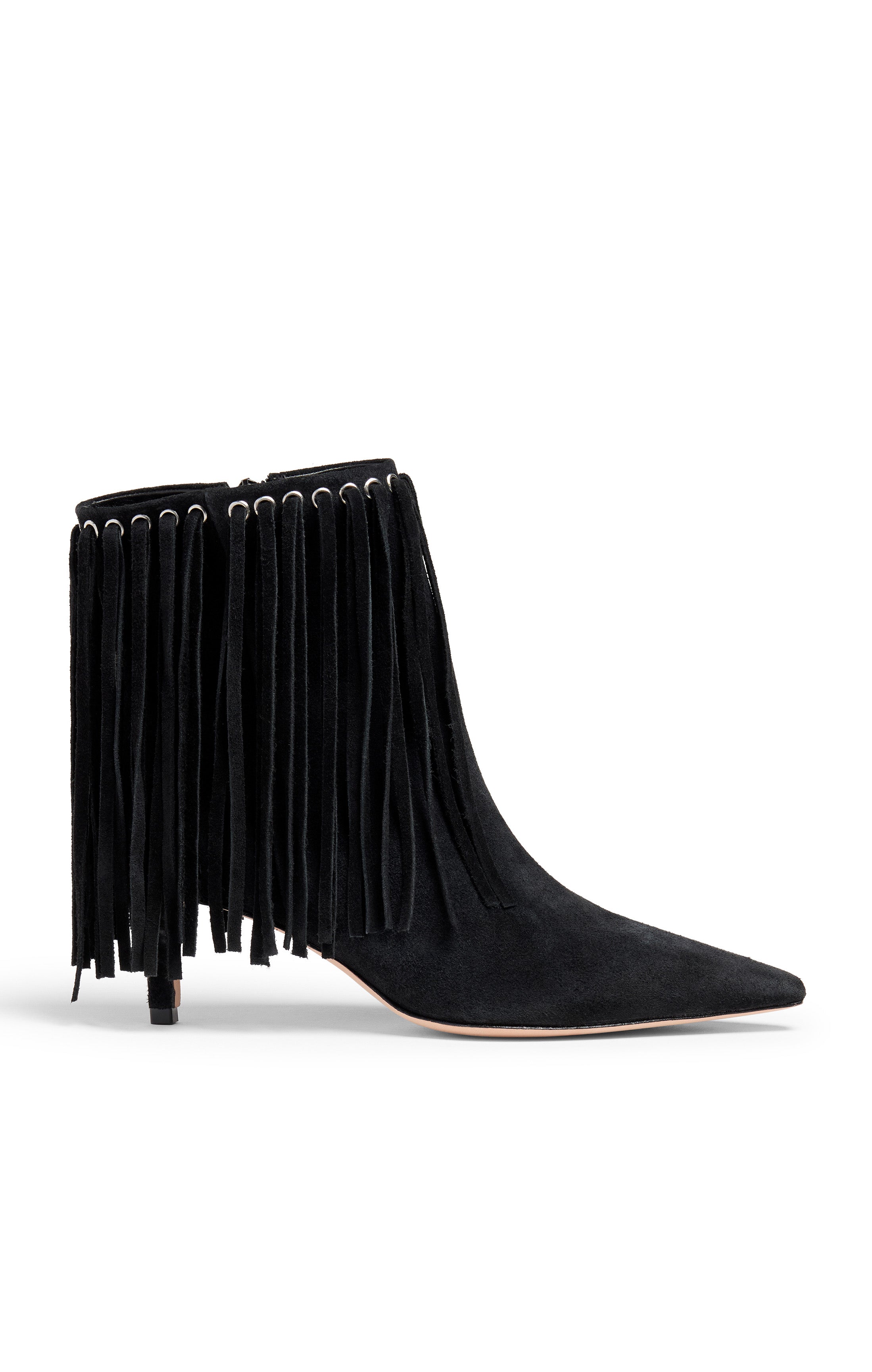 Lame fringe jacquard onepiece エムミーエメ Sammy Fringe Ankle Boot – Cinq à Sept