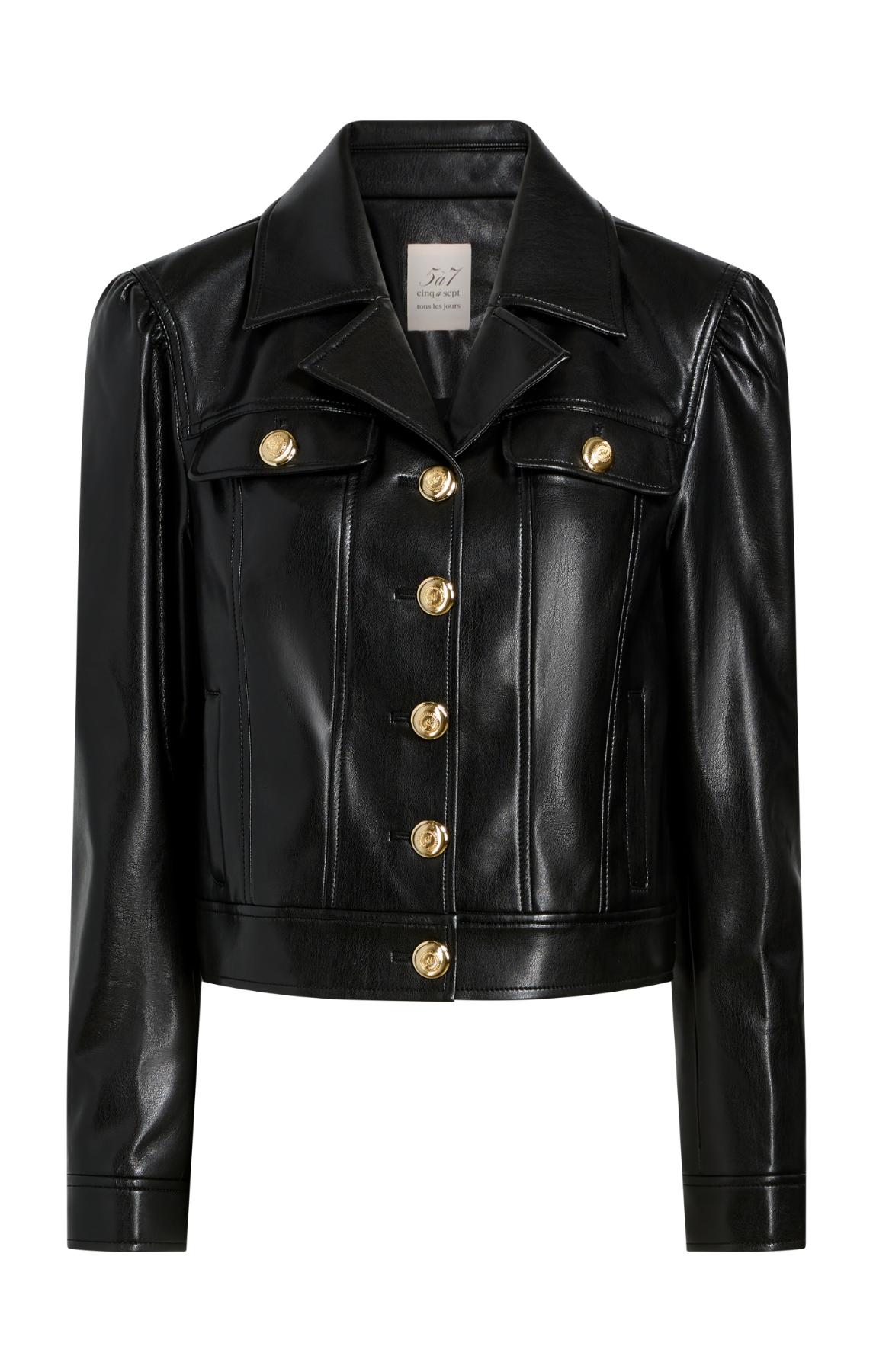 Vegan Leather Deryn Jacket – Cinq à Sept