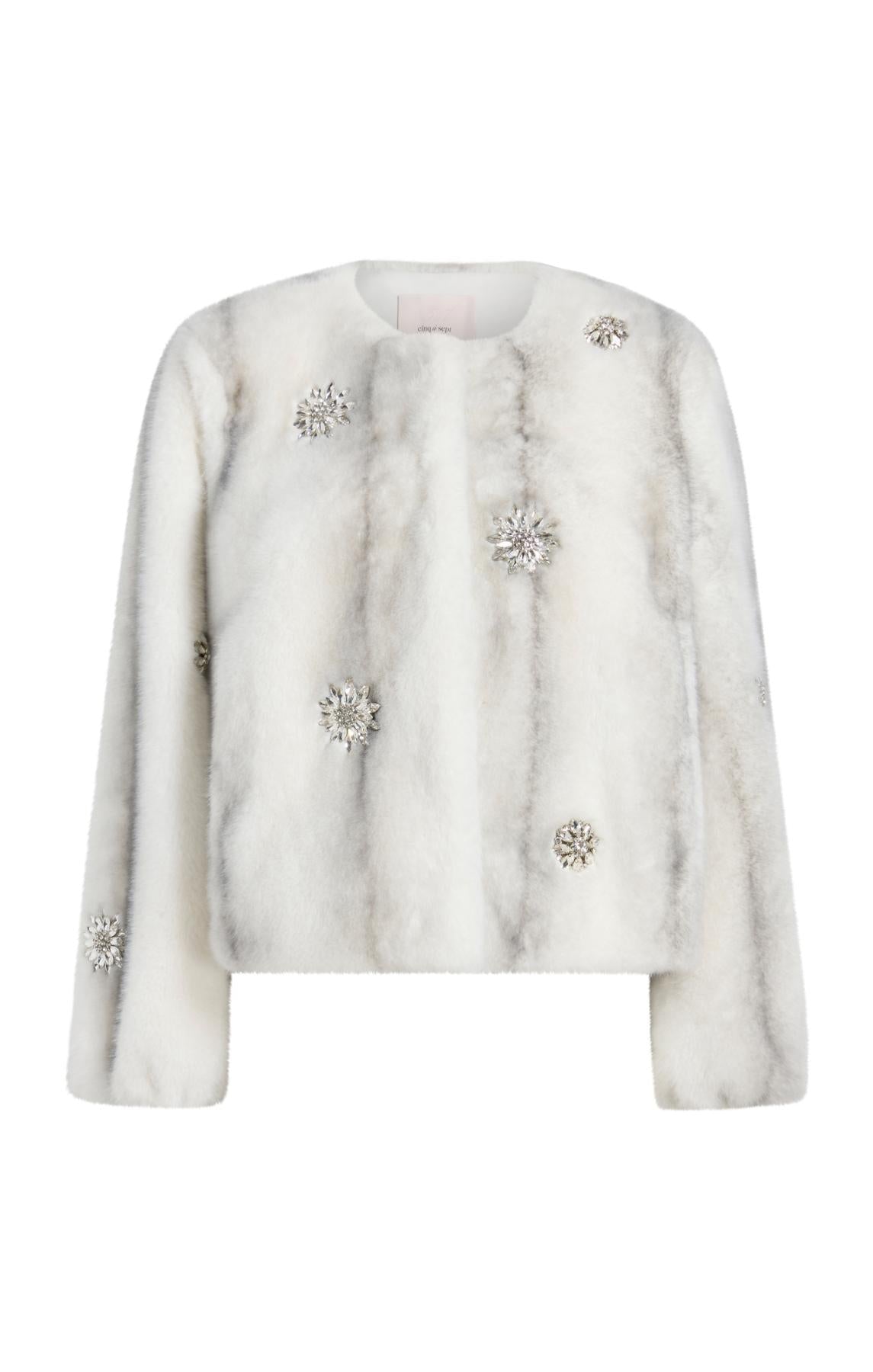 rielle riche Fur Coat(Ivory) ファーコートアイボリー ファーコート（アイボリー）