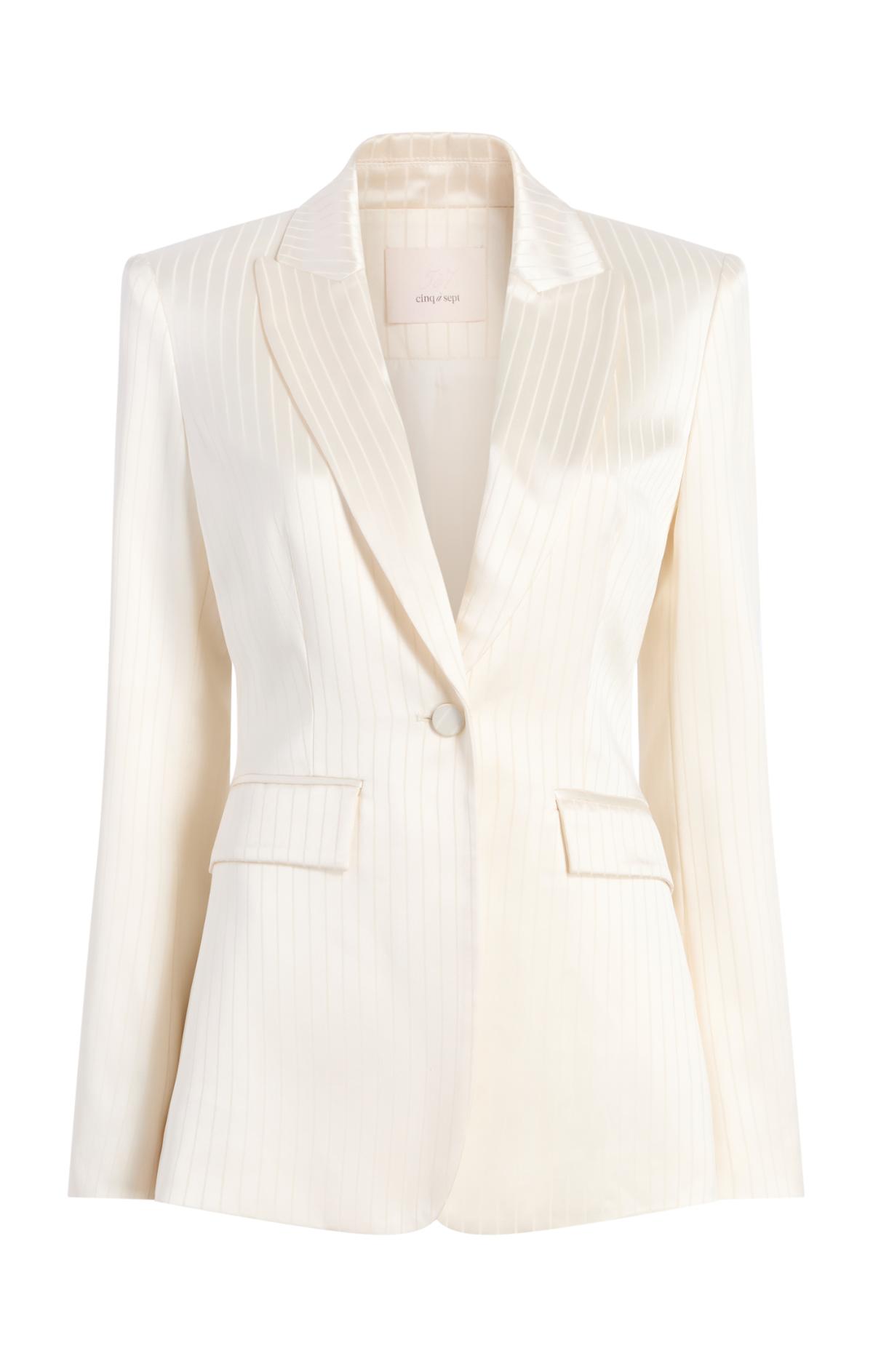 Georgia Satin Stripe Cheyenne Blazer – Cinq à Sept