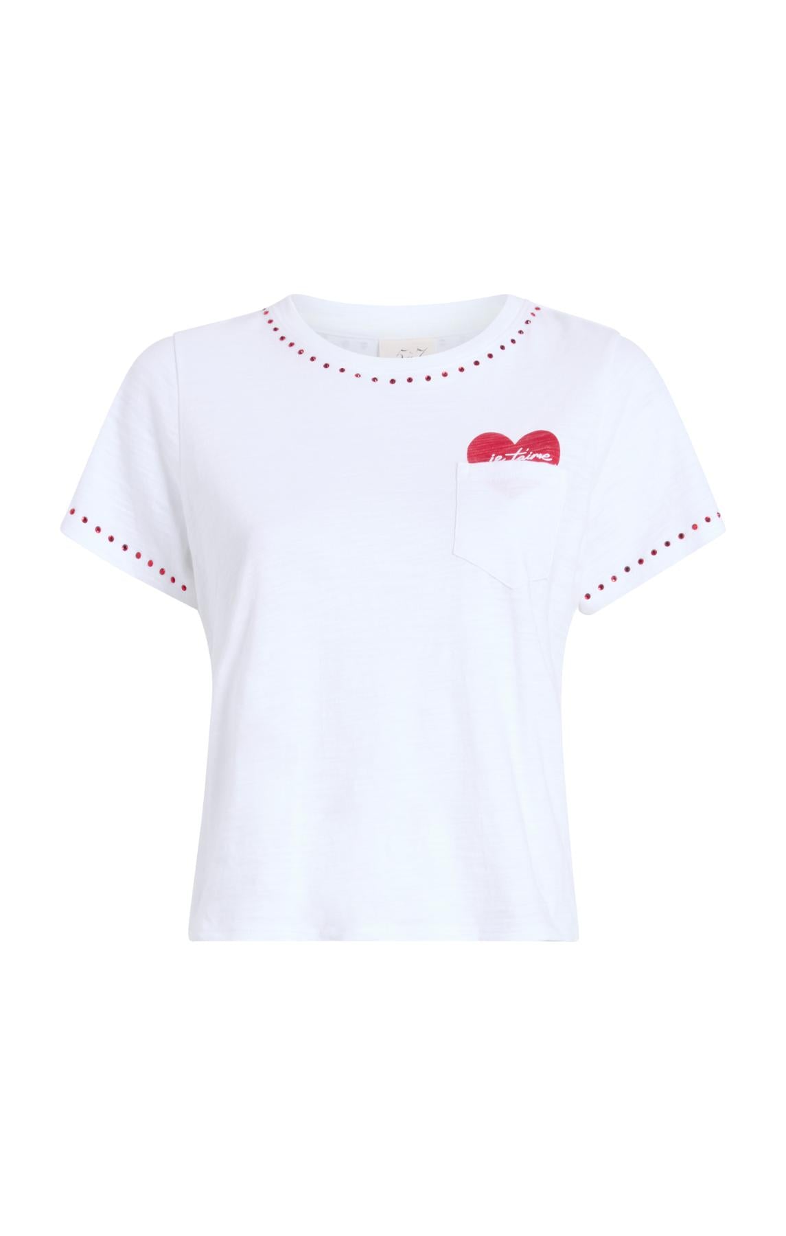 Heart Pocket Shrunken Tee – Cinq à Sept