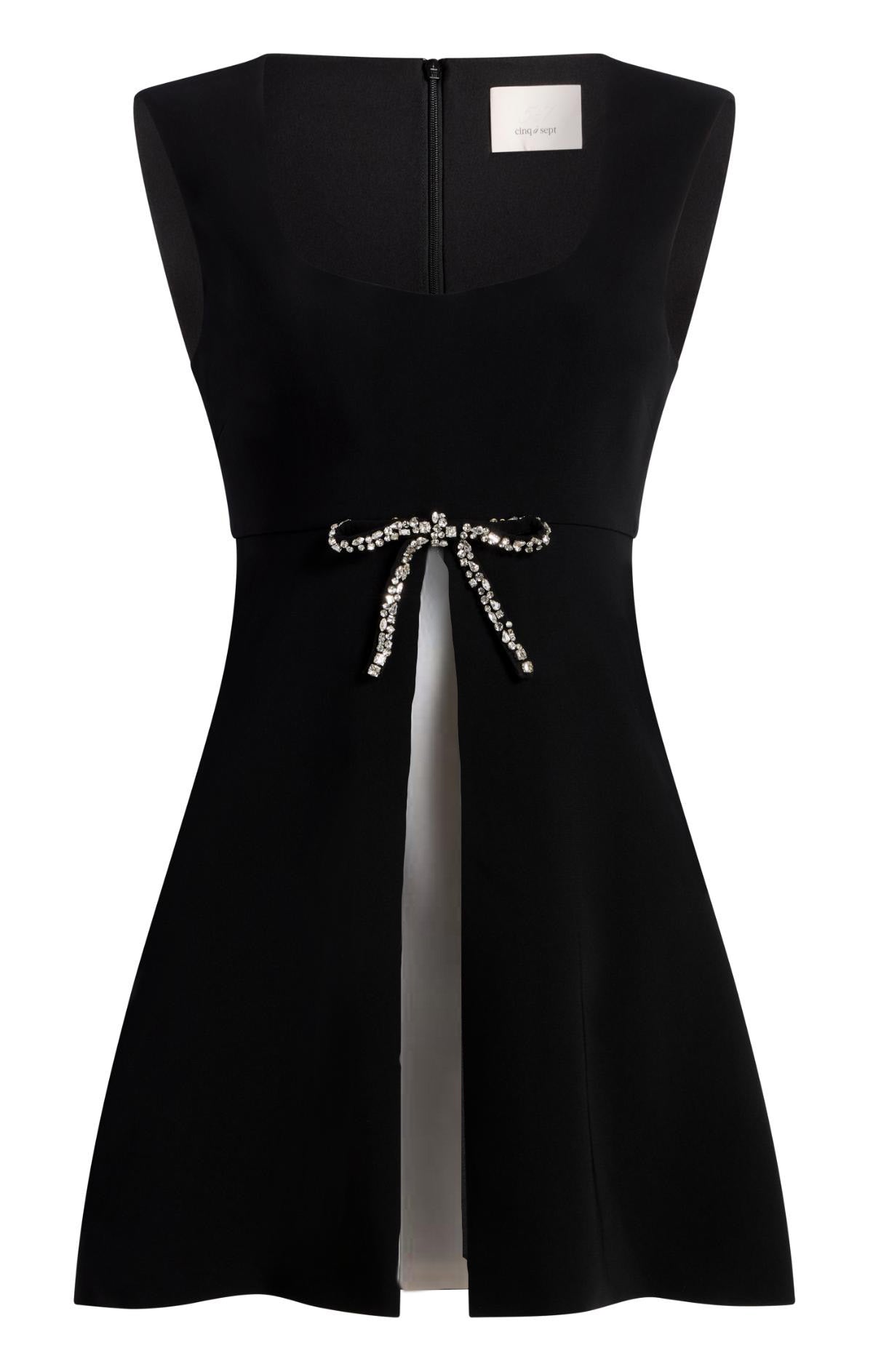 black scrunch dress KIKI and JOJO main image 0
