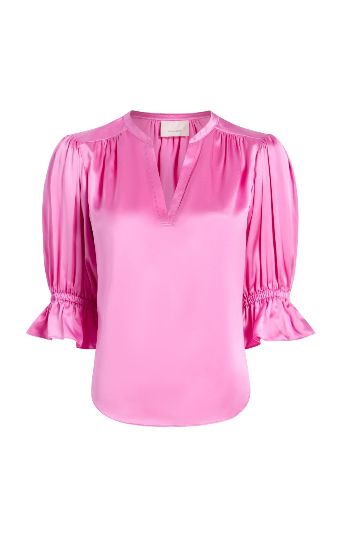 Split Neck Fiona Top – Cinq à Sept
