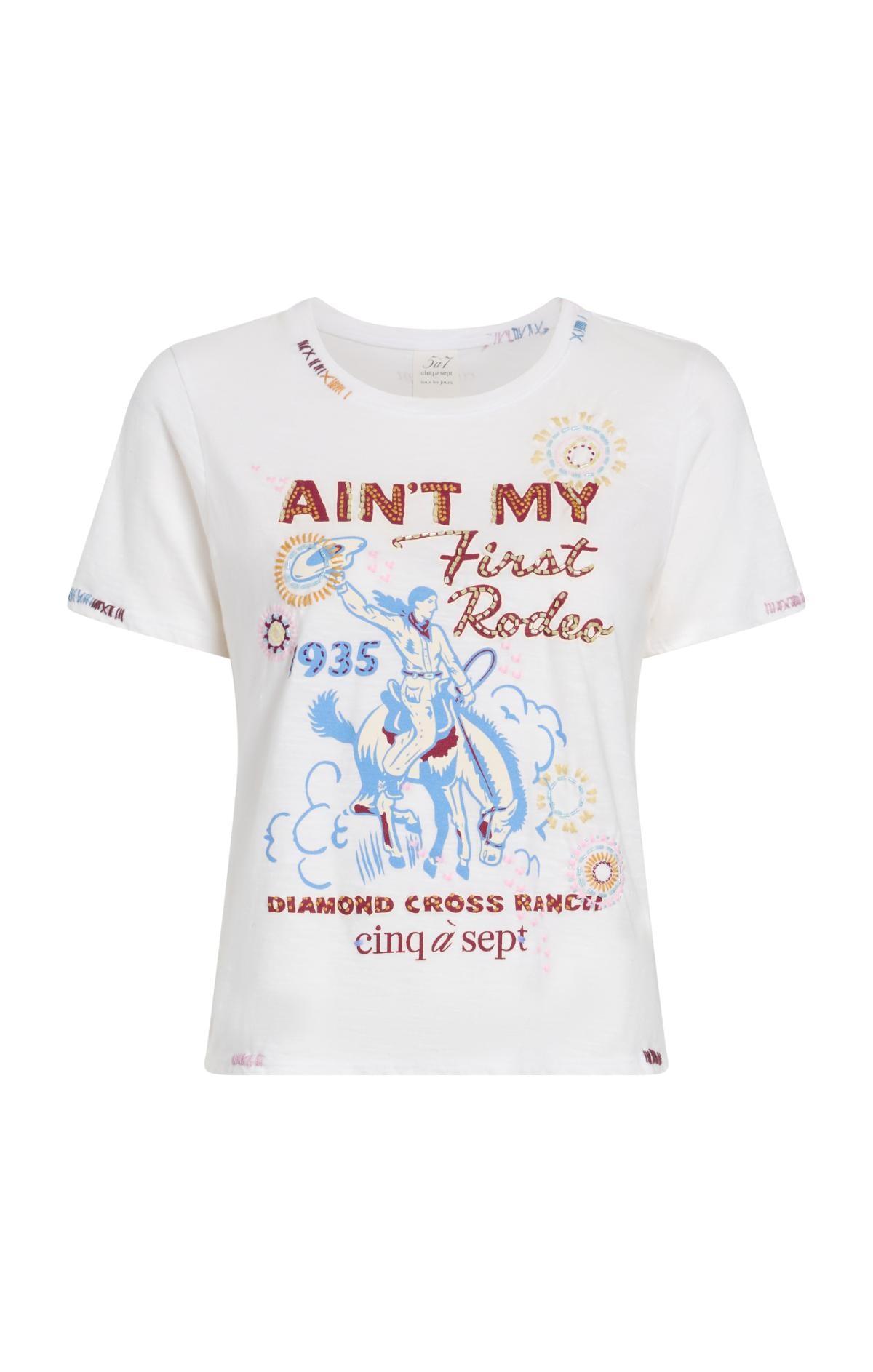 Bespoke Aint My First Rodeo Shrunken Tee – Cinq à Sept