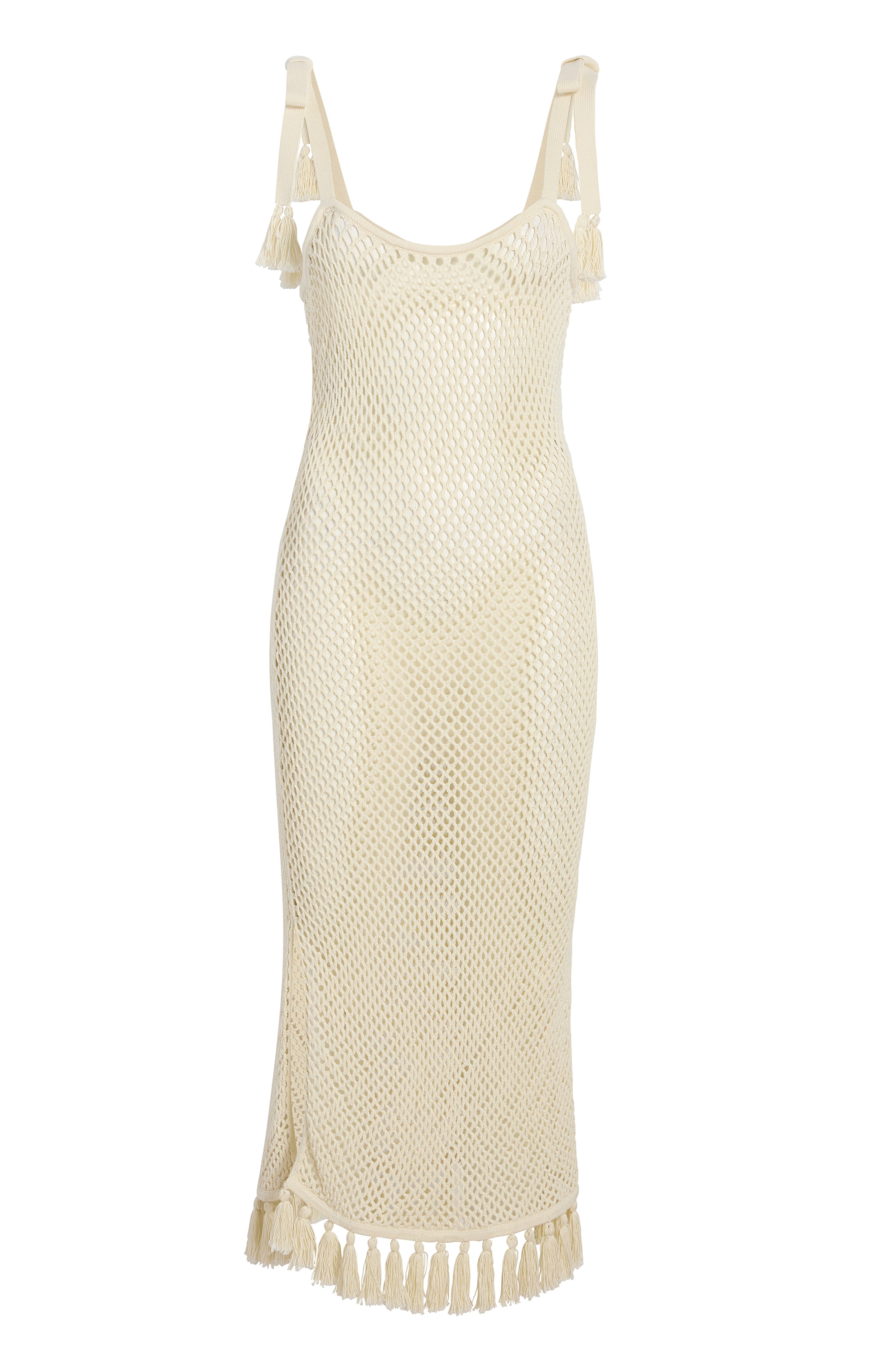 cinq a sept ivory dress Tumbling Flowers Samia Dress 12 / Ivory