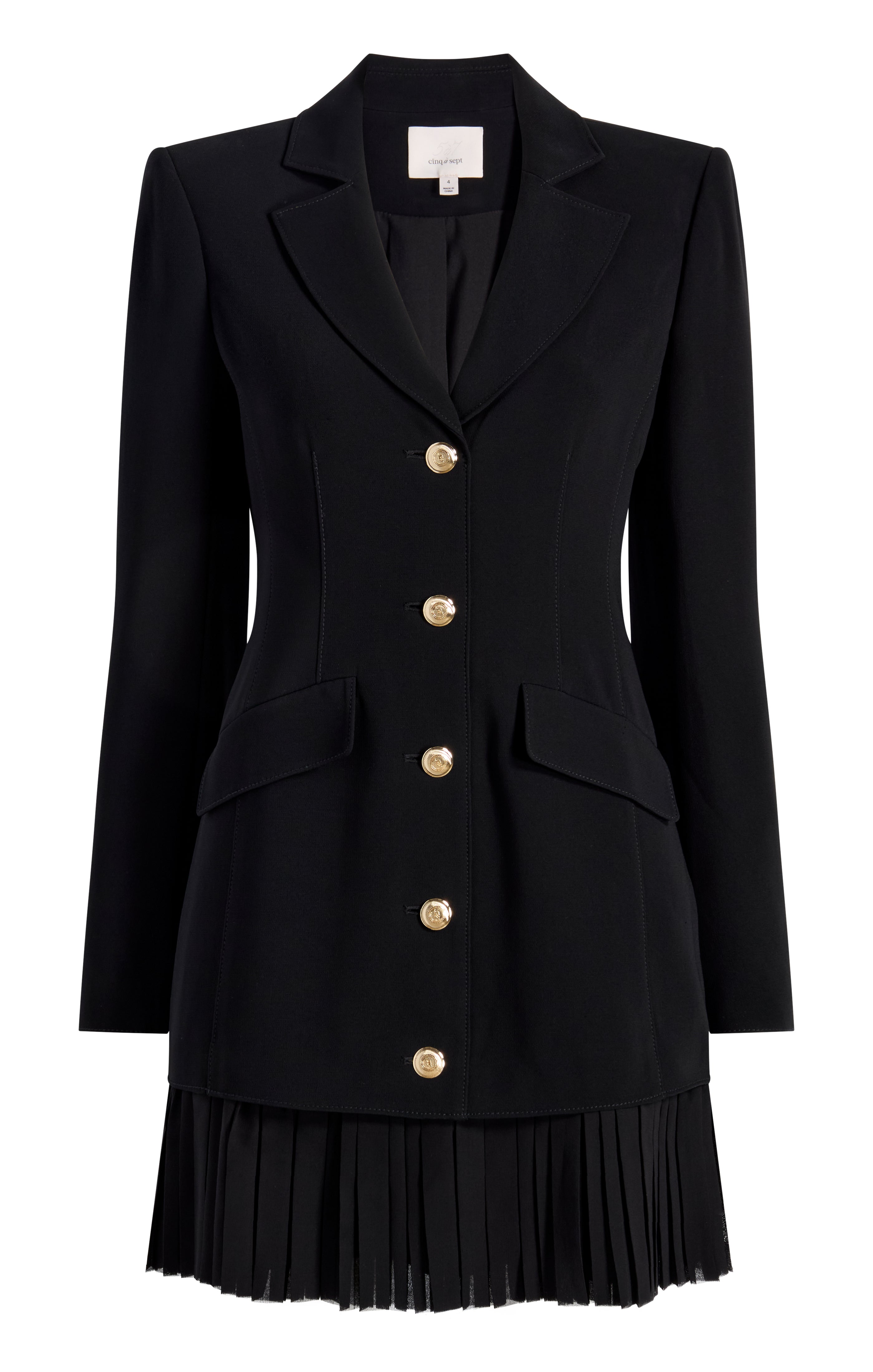 cinq a sept black dress Carino balancing elegance with modern edge Cinq a Sept Adele Dress