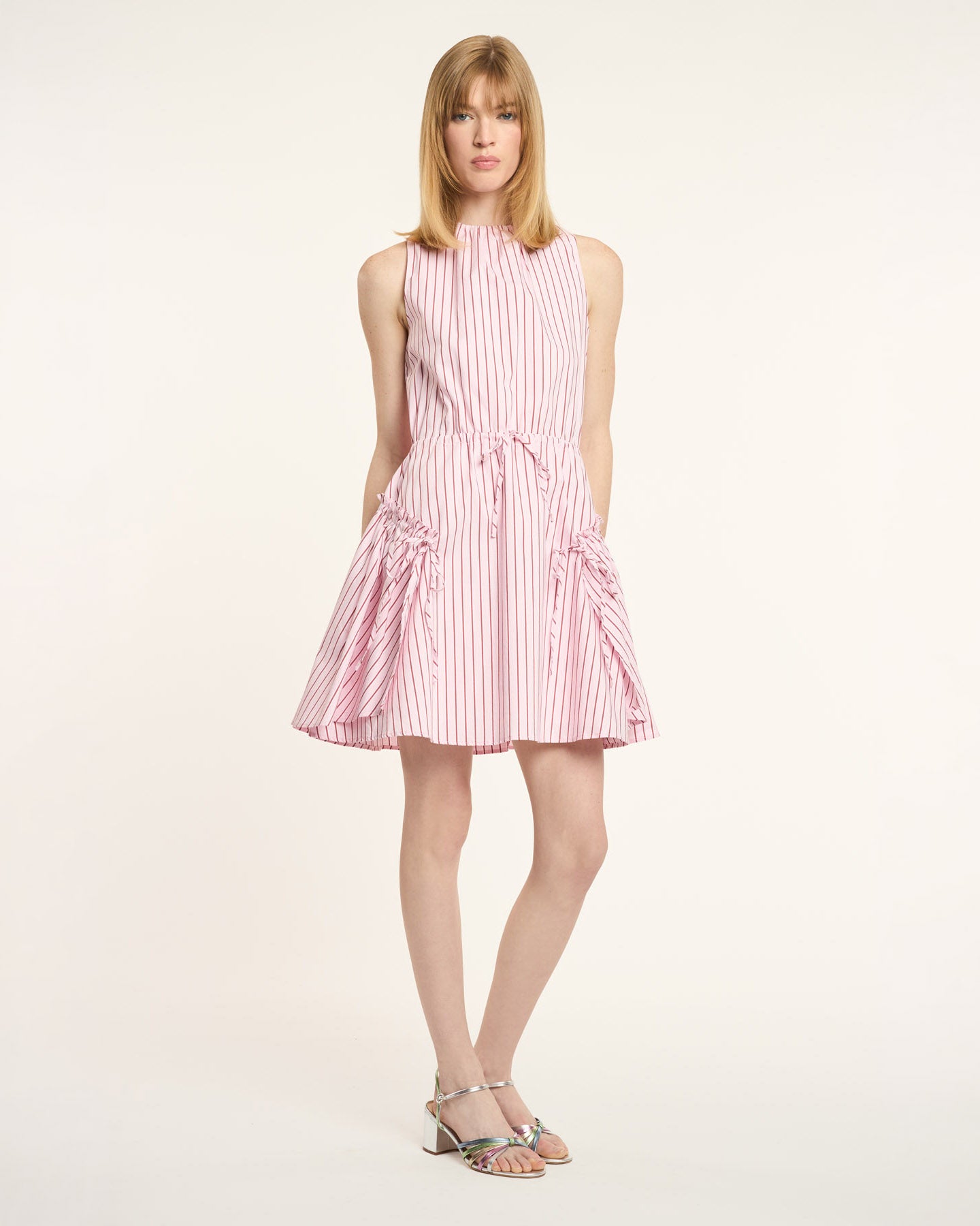 Cinq A Sept Women's Rose Stripe Leylani Dress - Pink - Size 0
