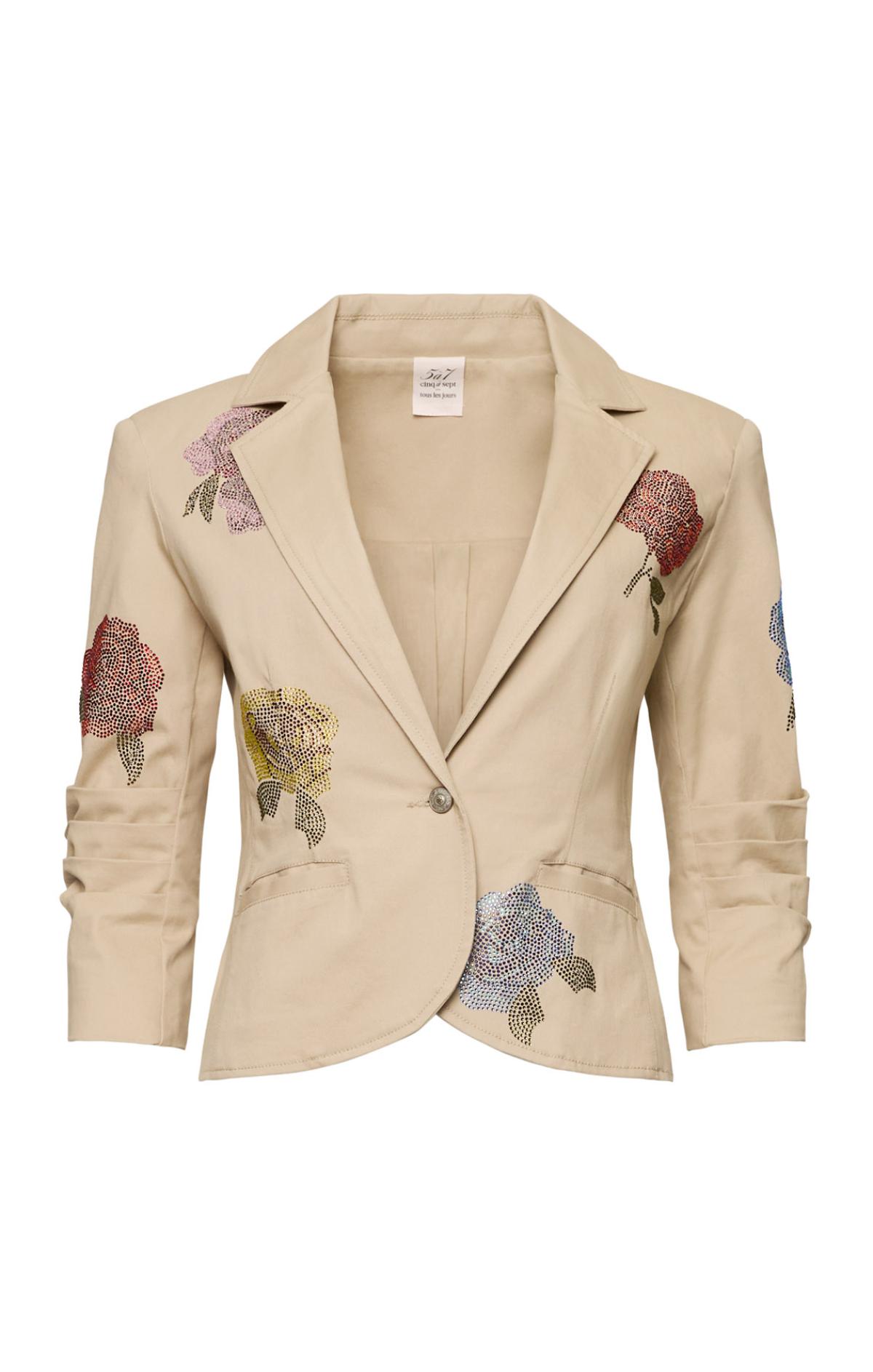 Heatset Roses Le Petit Khloe Blazer – Cinq à Sept