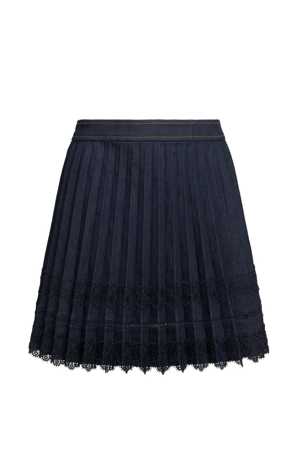 【MALY】ネイビースカート3973 Laney Jean Skirt – Cinq à Sept
