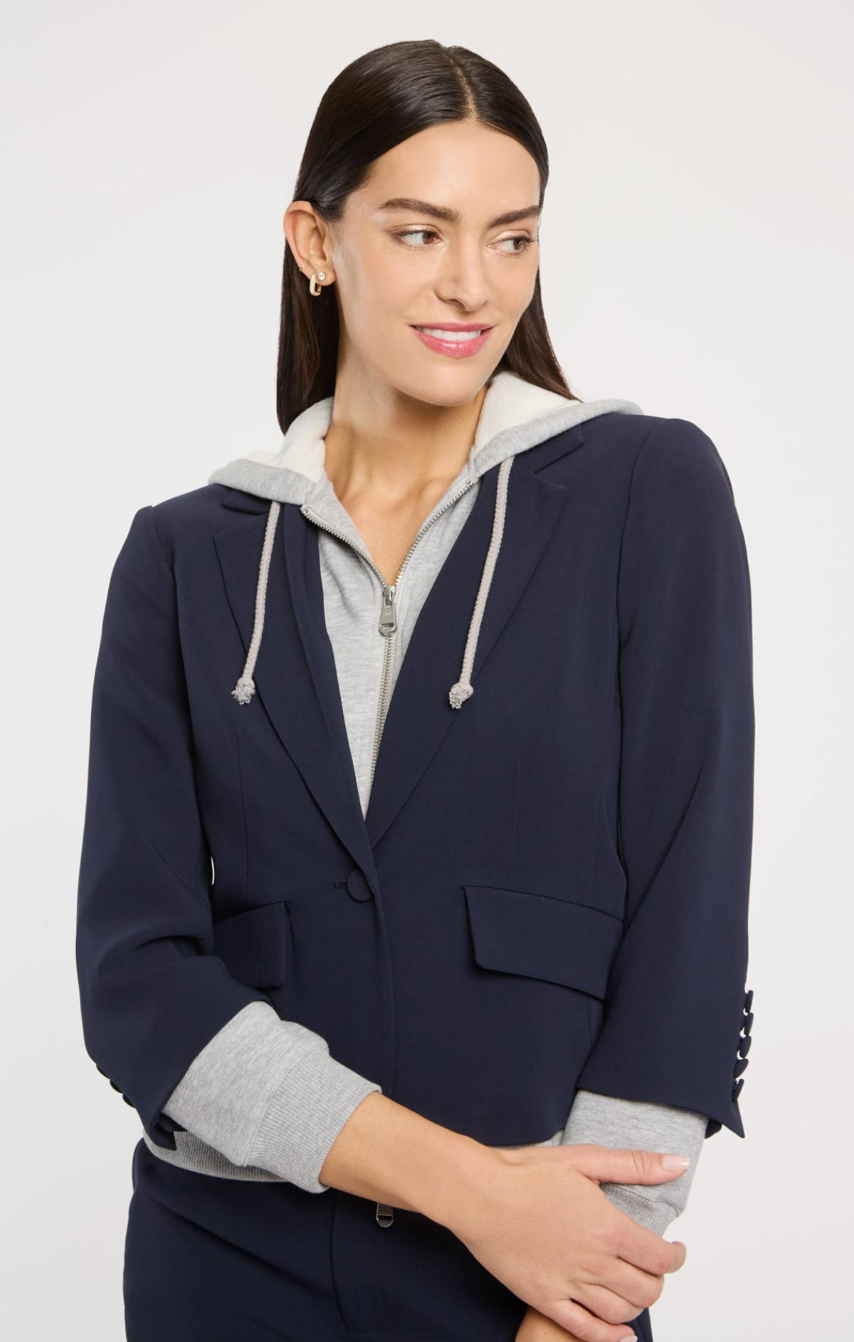 Zip Up Le Petit Khloe Blazer