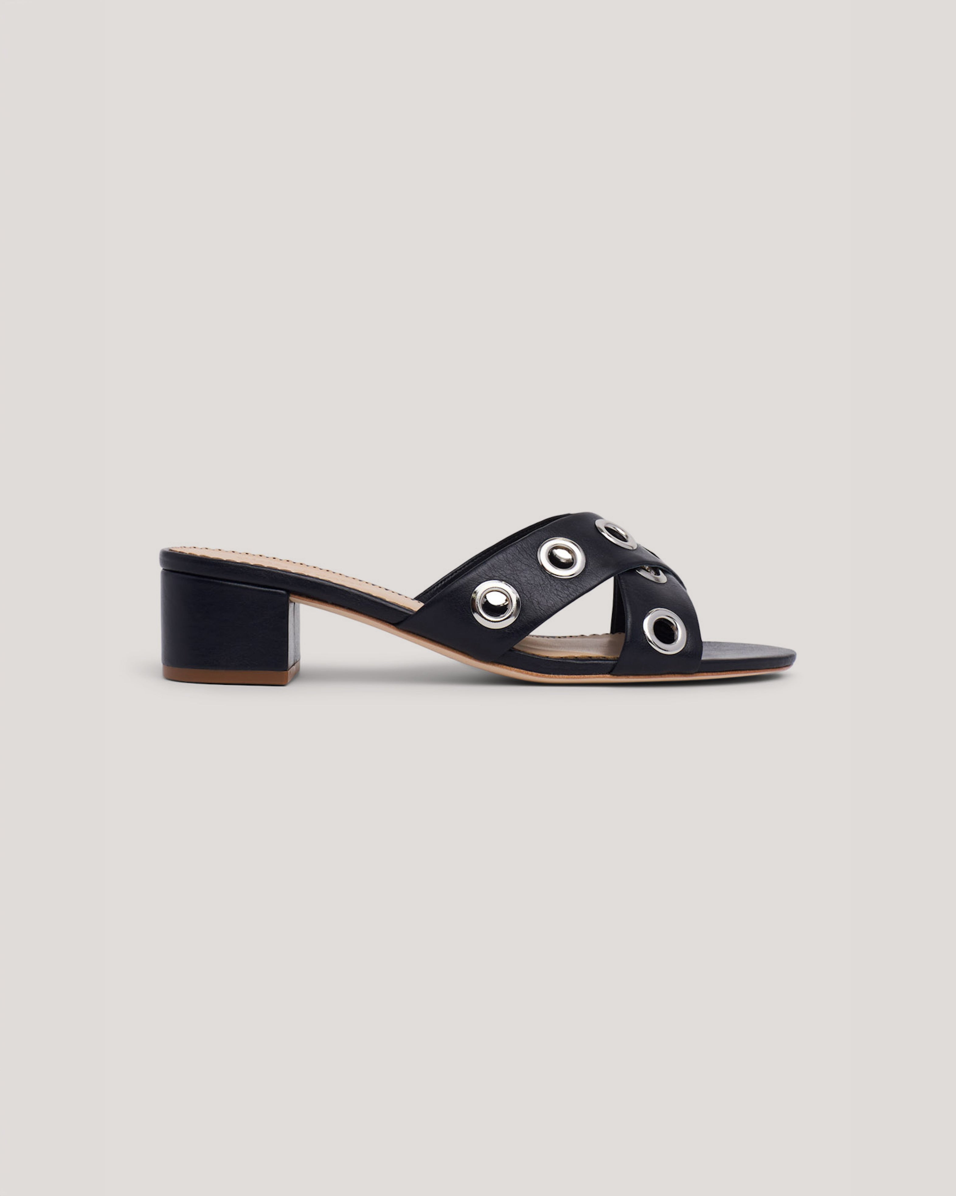Maya Criss Cross Grommets Sandal