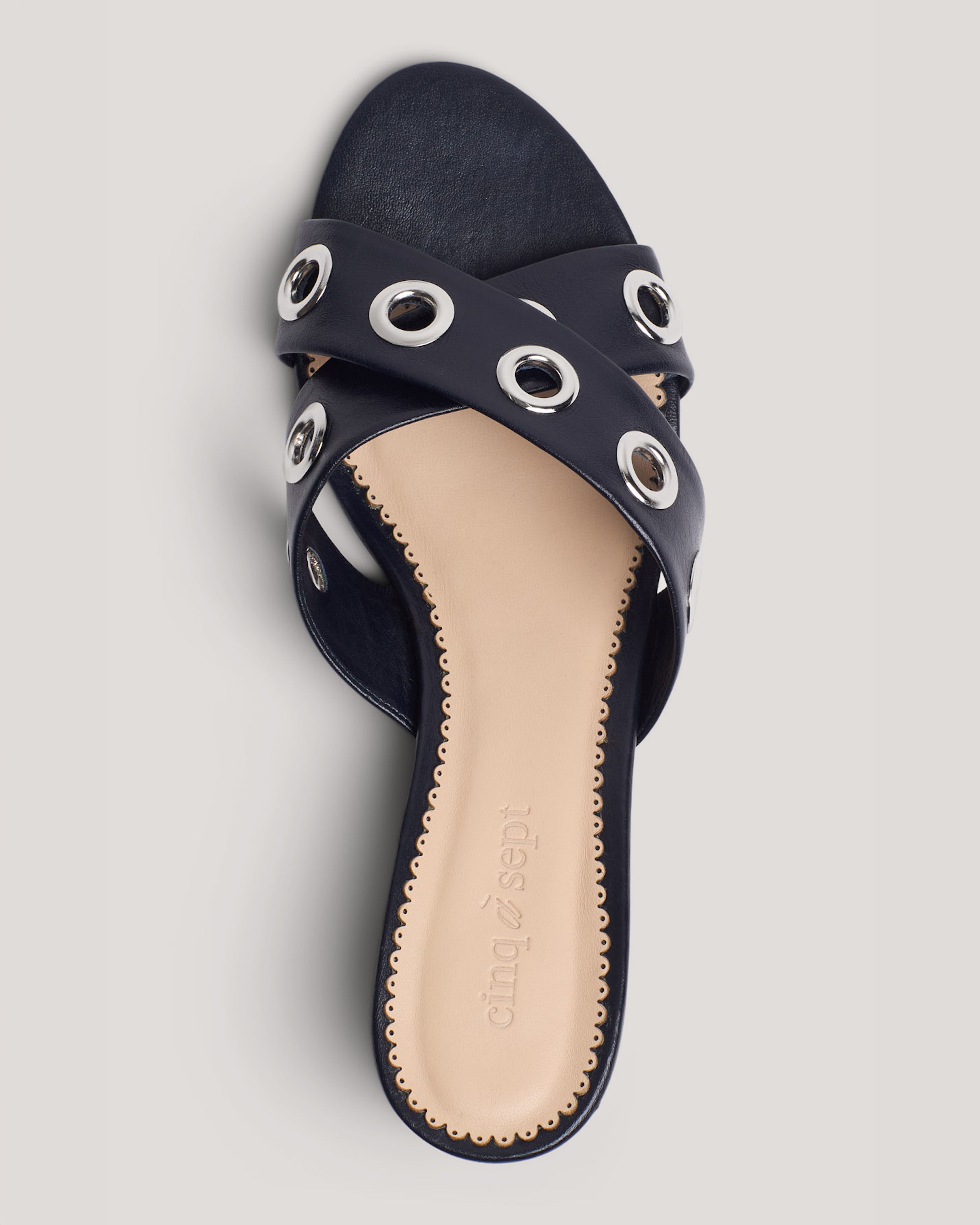 Maya Criss Cross Grommets Sandal
