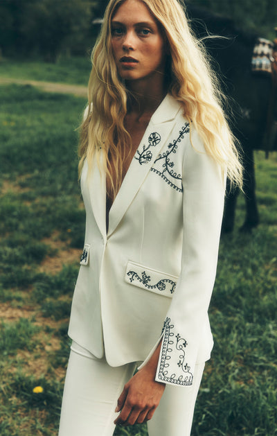 Soutache Embellished Cheyenne Blazer