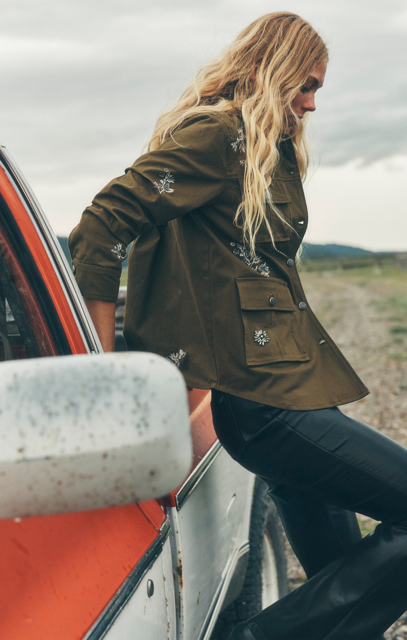 Embroidered Heritage Patch Vera Jacket