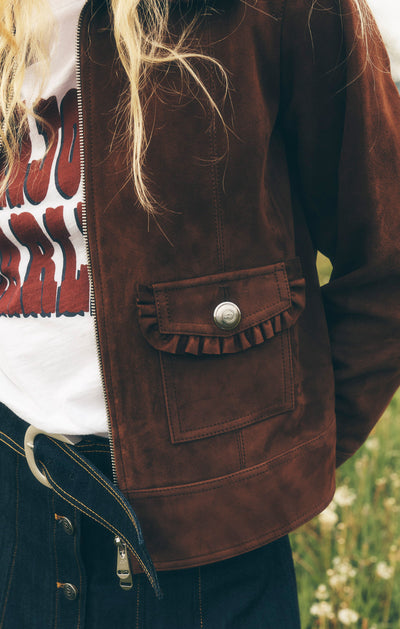 Suede Sybil Jacket