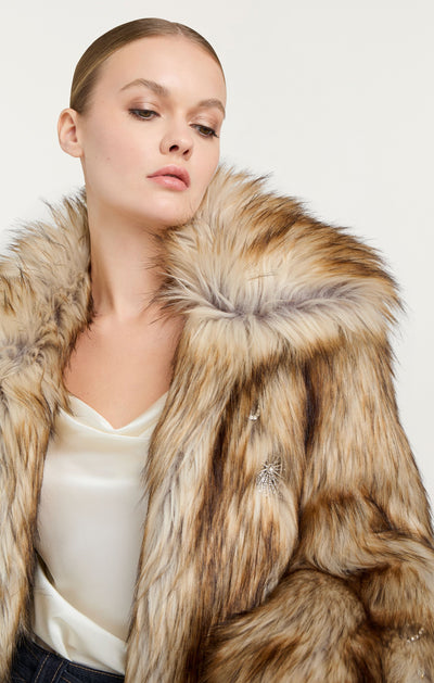 Embellished Short Tenley Coat