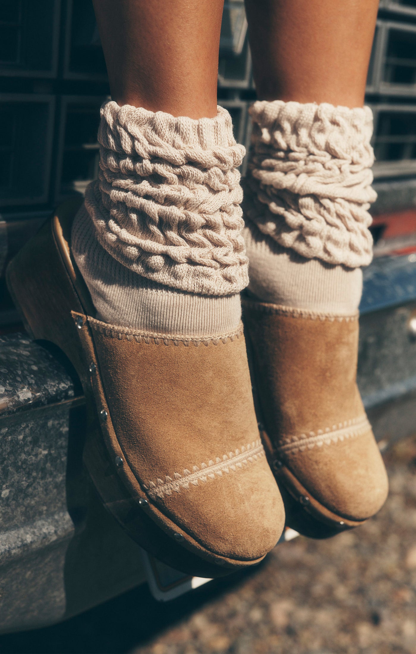Saige Crotchet Clog