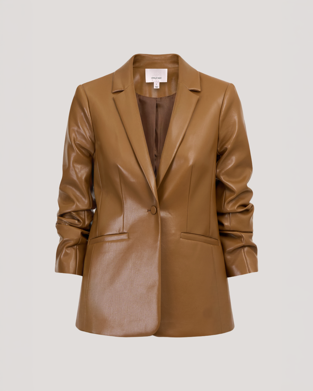 Vegan Leather Kylie Jacket
