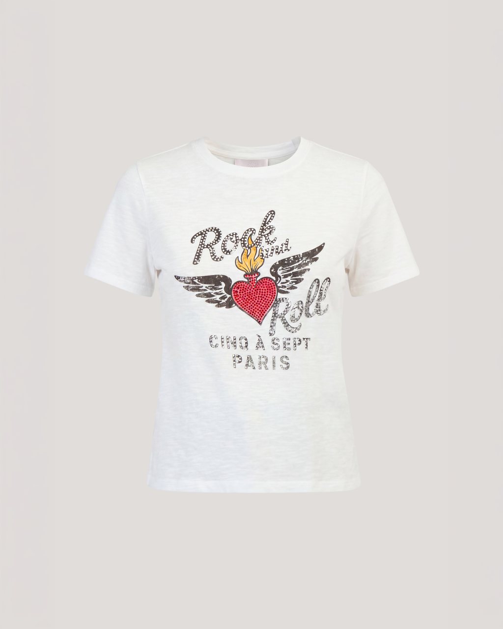 Heatset Lamour Rock And Roll Shrunken Tee
