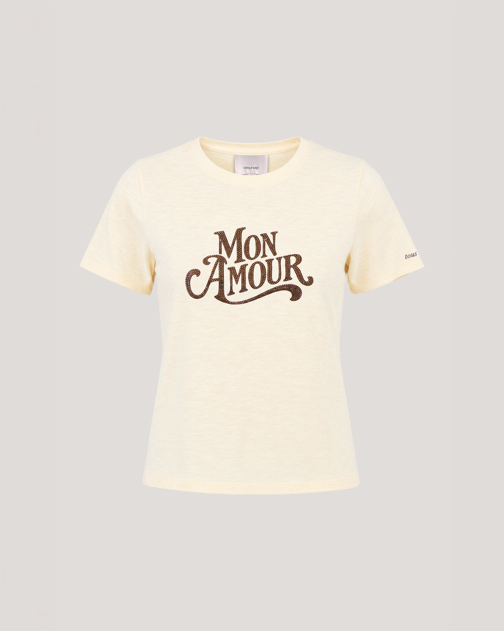 Heatset Mon Amour Shrunken Tee