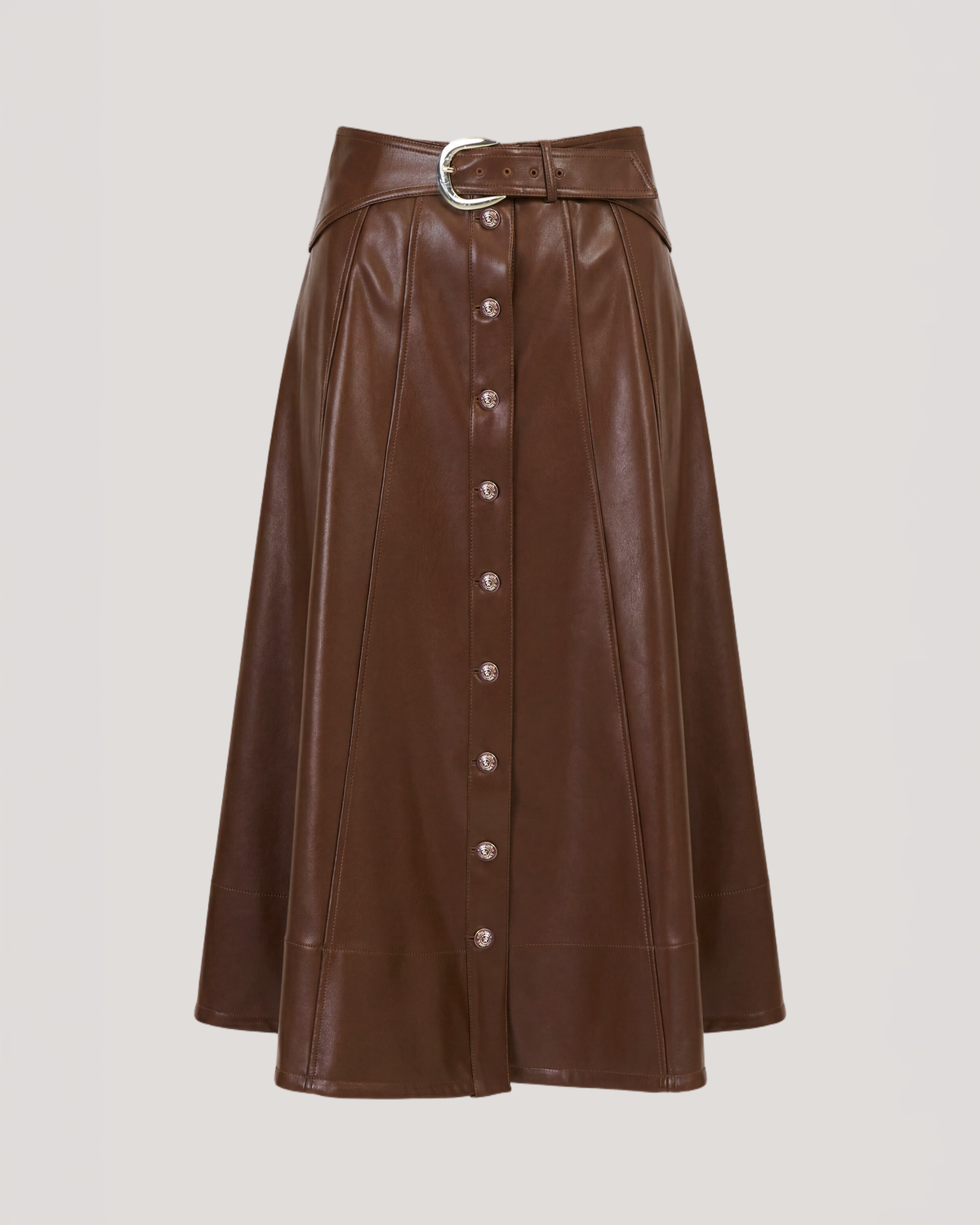 Vegan Leather Briony Skirt