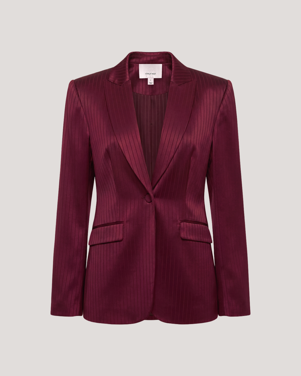 Georgia Satin Stripe Cheyenne Blazer