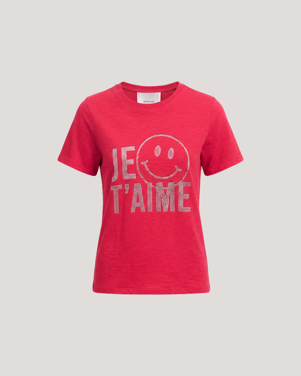 Heatset Je Taime Smiley Shrunken Tee