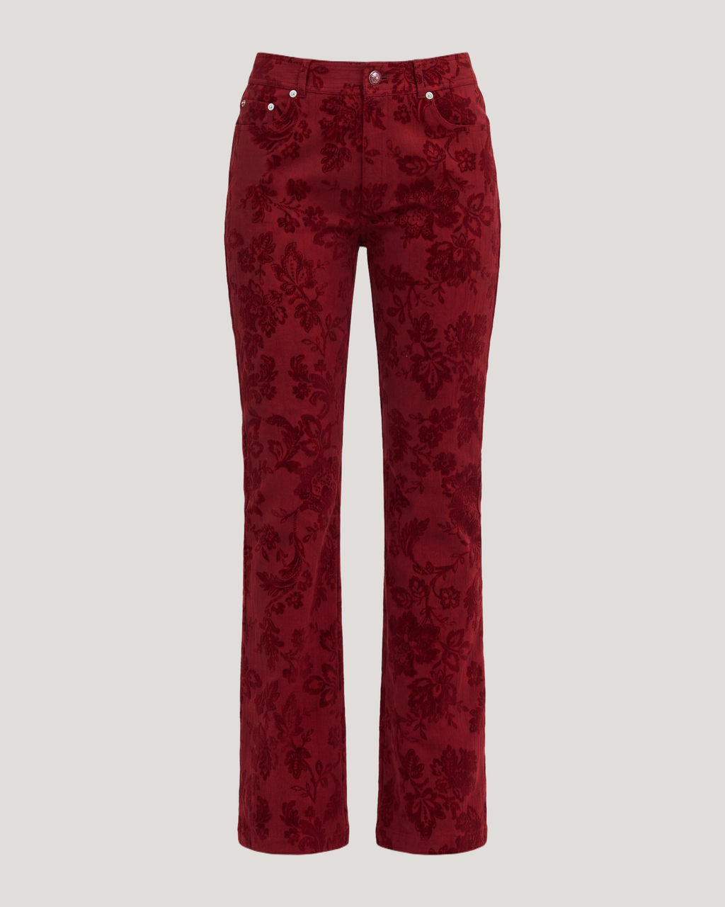 Paisley Flocked Stevie Jeans