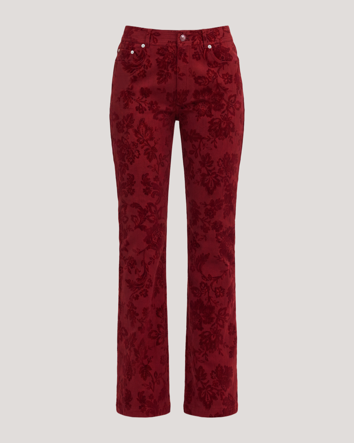 Paisley Flocked Stevie Jeans