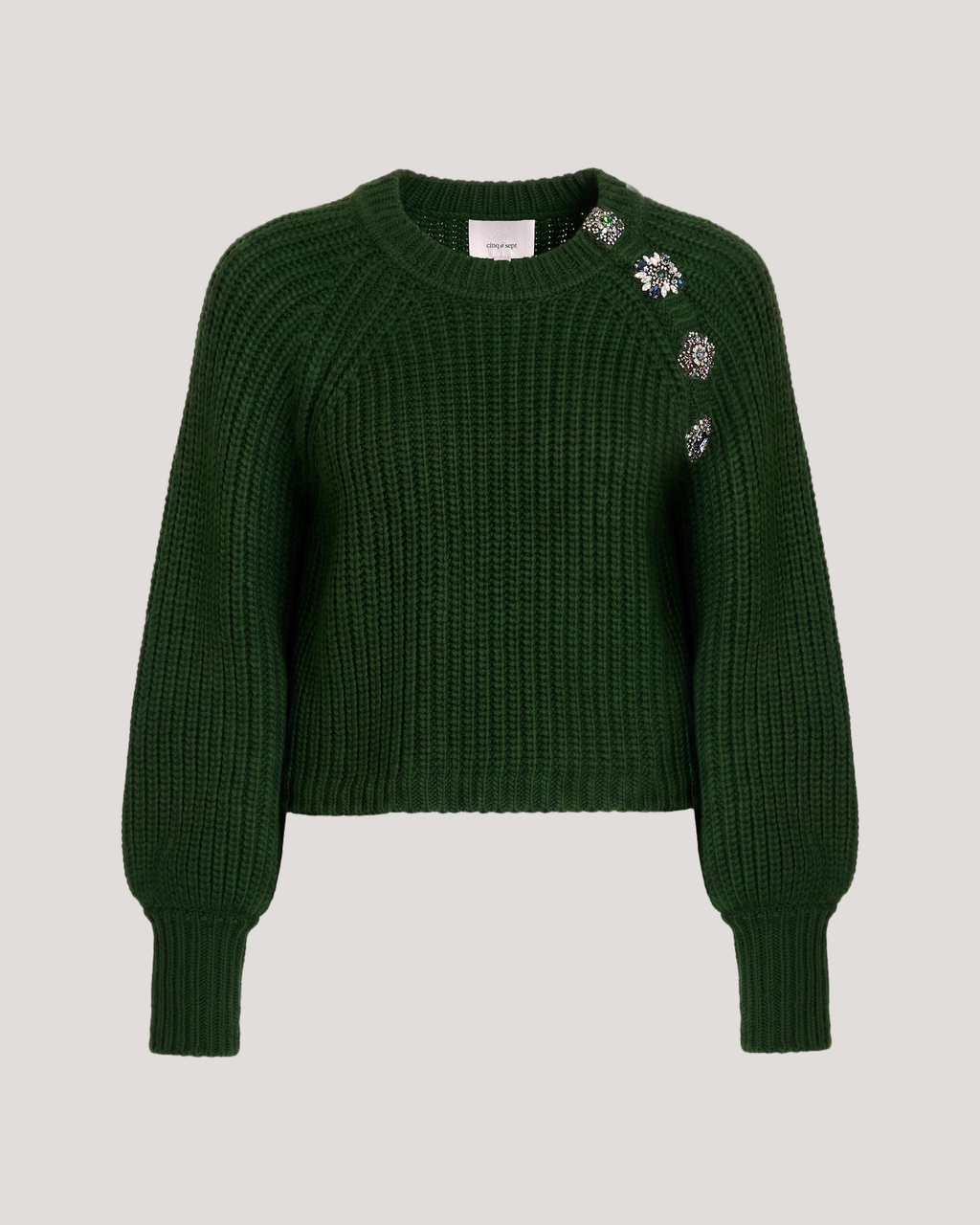 Keren Baroque Embellished Pullover