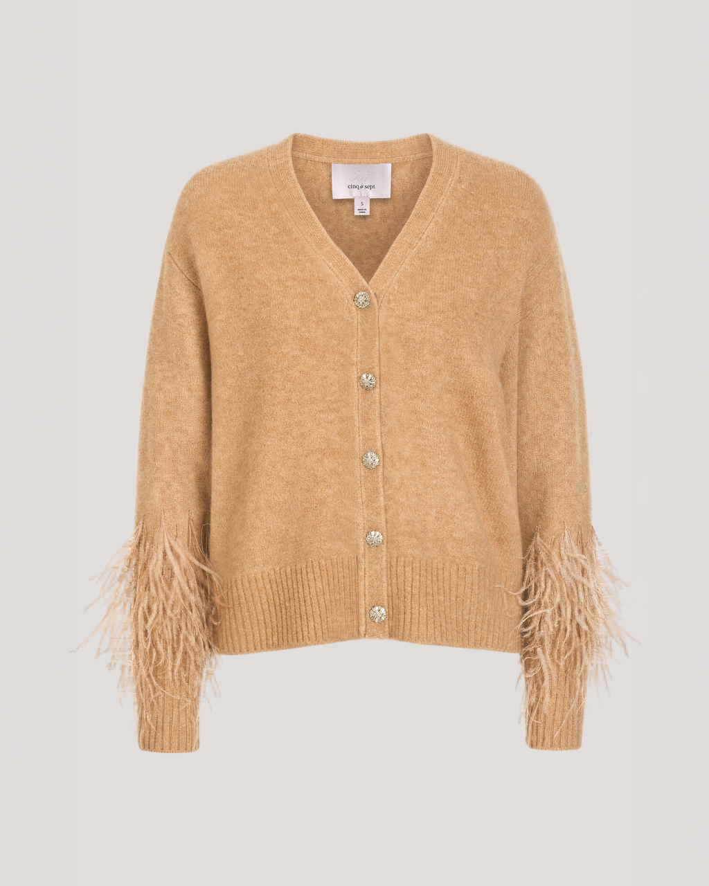 Briana Feather Cardigan