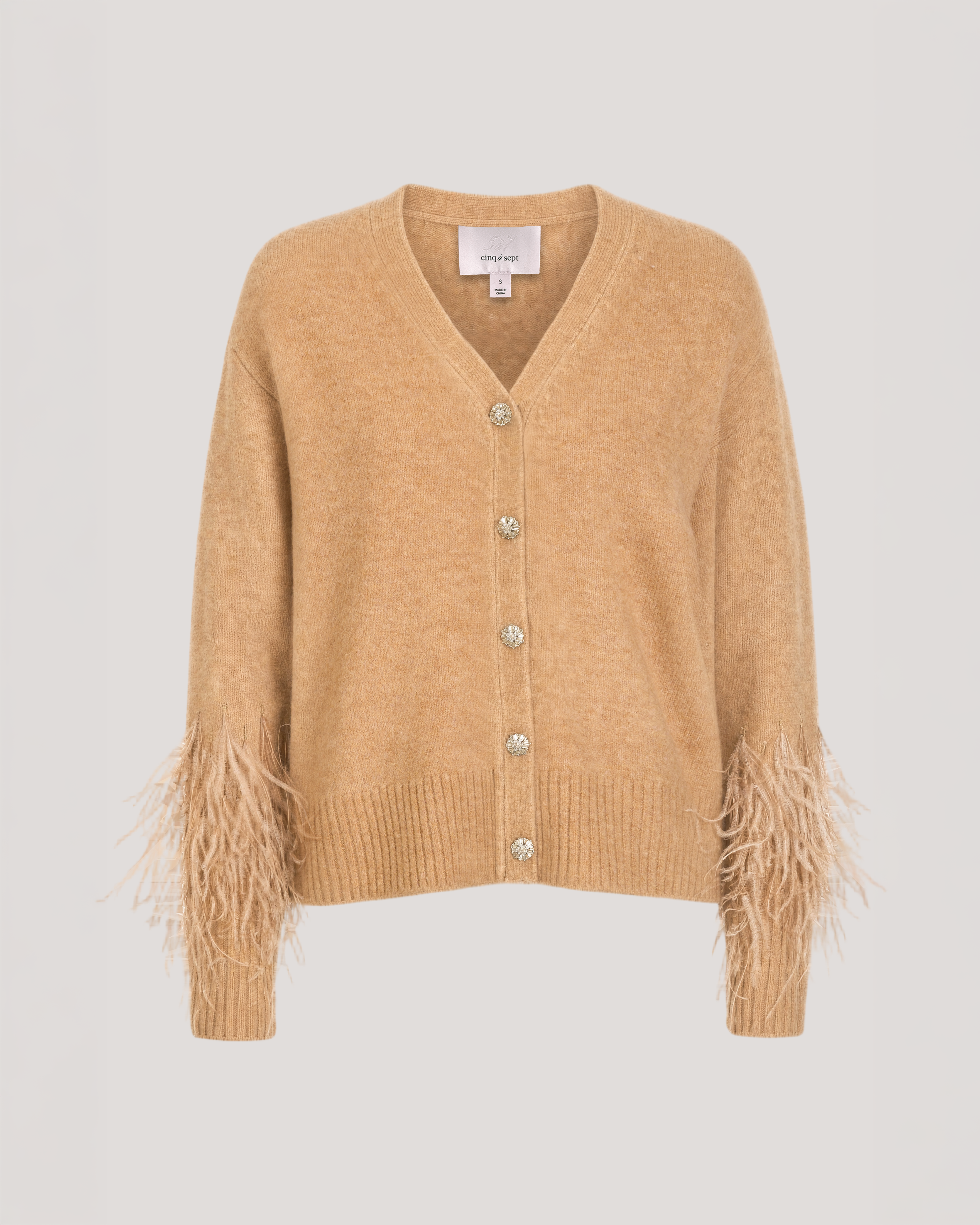 Briana Feather Cardigan