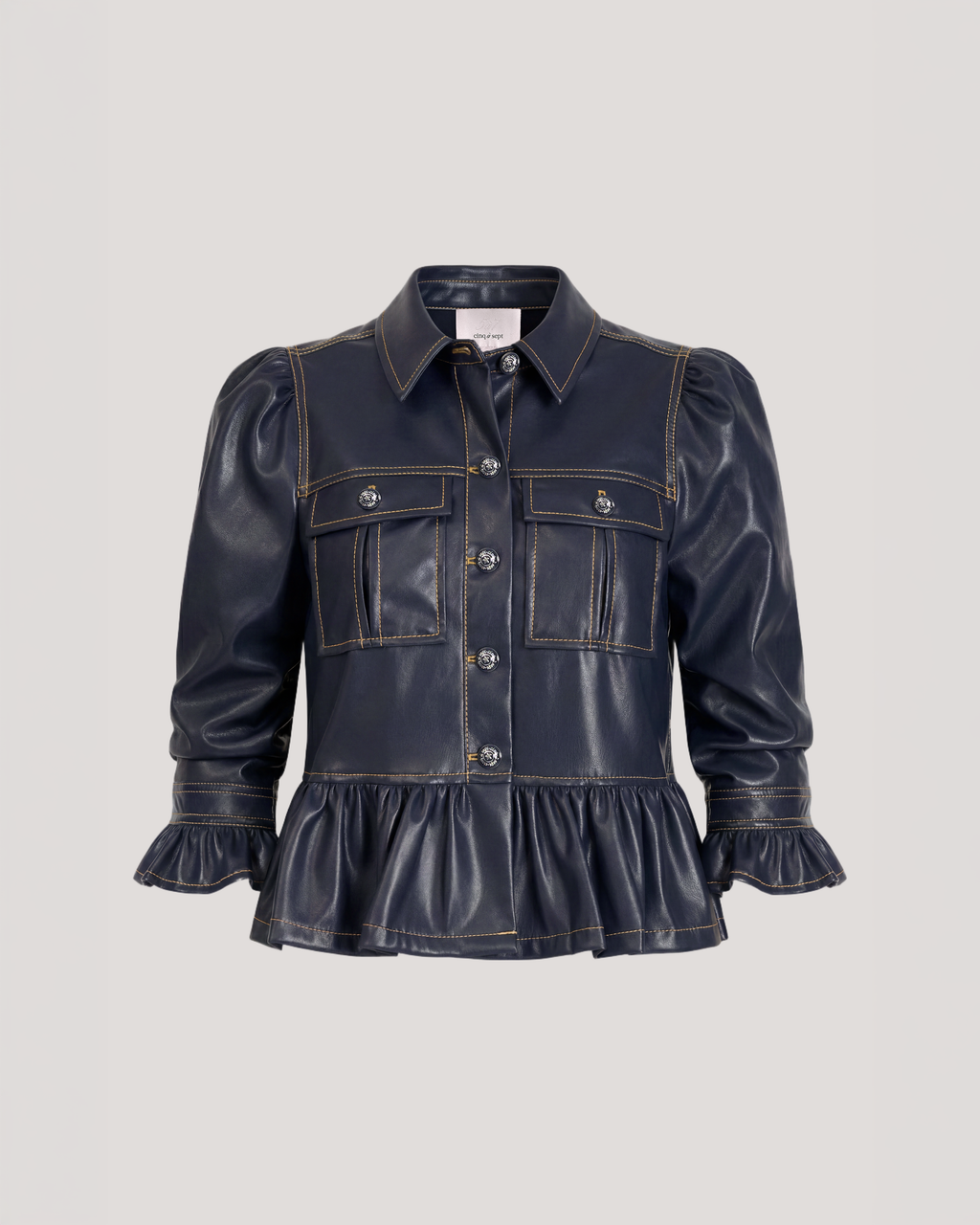 Lite Vegan Leather Delanie Jacket