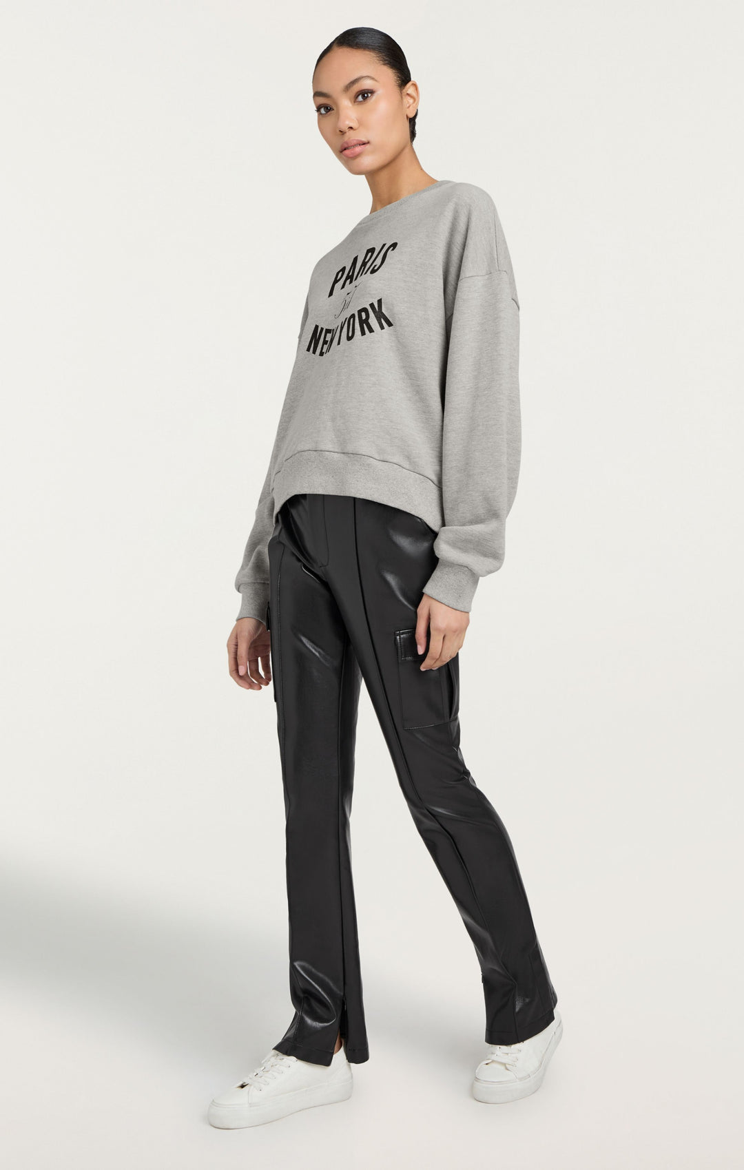 Rhinestone Paris New York Brandy Pullover – Cinq à Sept