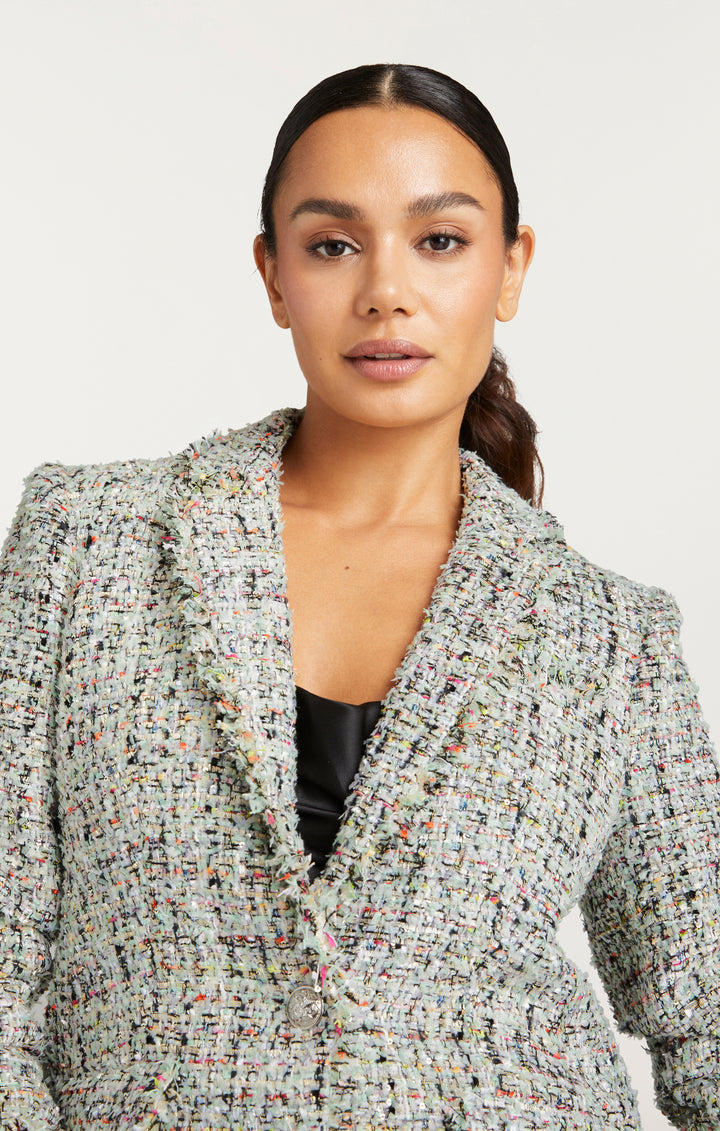 Bouclé Knit Blazer – sewTREEFROG
