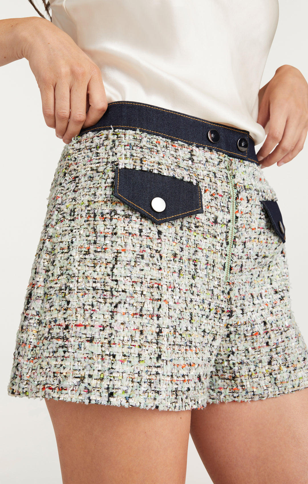 新品　Her lip to Chain Boucle Shorts Her lip to（ハーリップトゥー）の「Chain Boucle Shorts