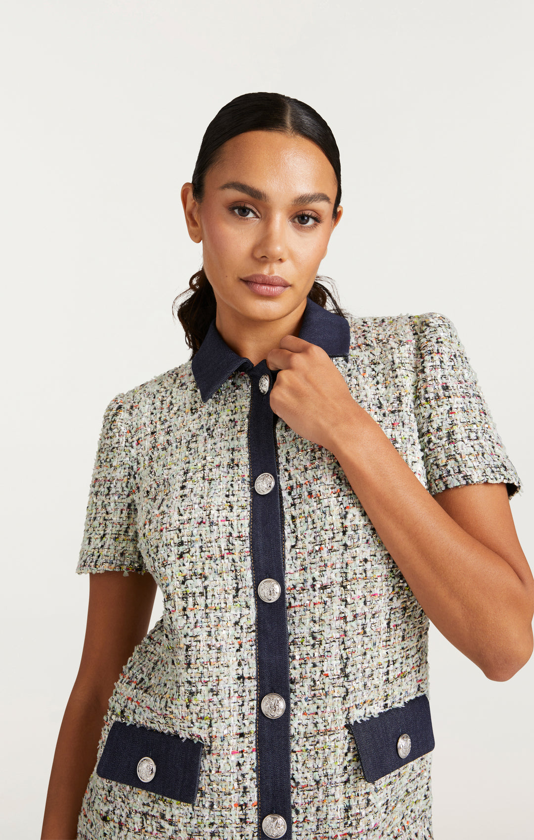 Anya Boucle Pammy Dress – Cinq à Sept Anya Boucle Pammy Dress – Cinq à Sept