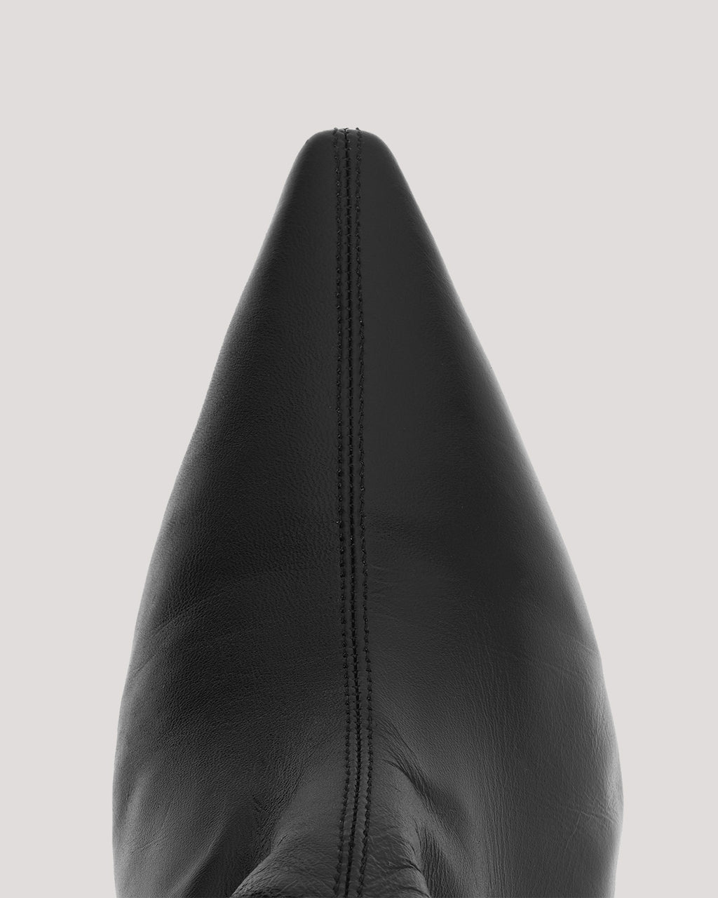 Alex Scrunched Shiny Leather Ankle Bootie