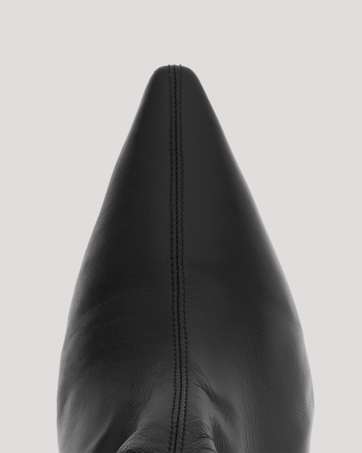 Alex Scrunched Shiny Leather Ankle Bootie