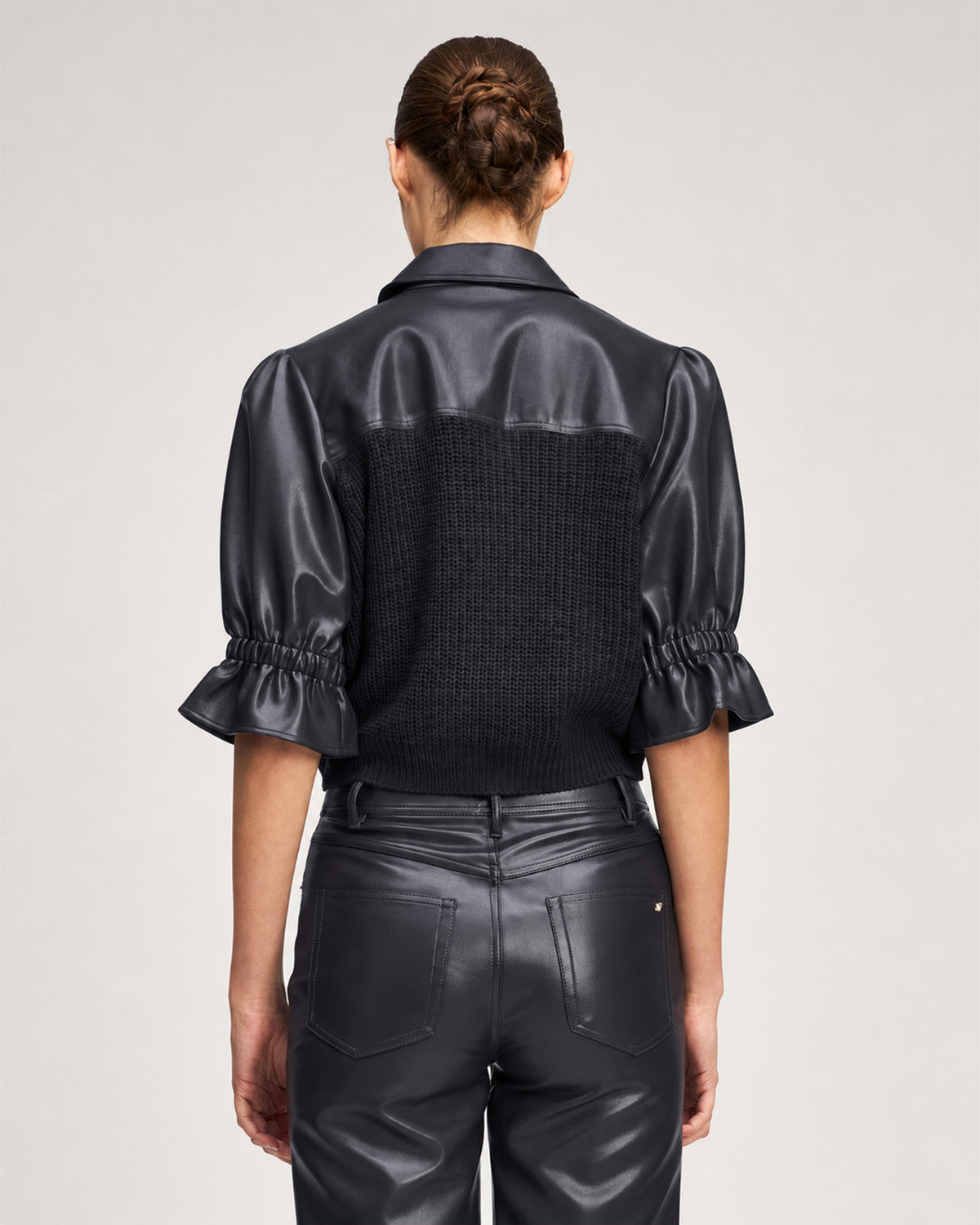 Knit Holly Combo Jacket