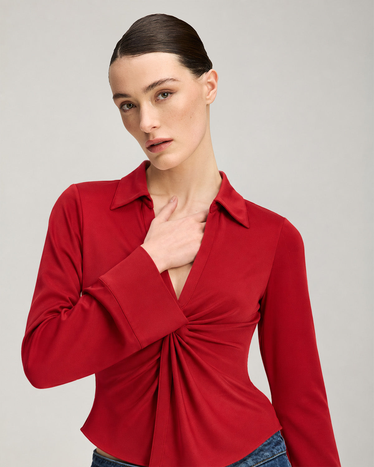 Matte Jersey Mckenna Top