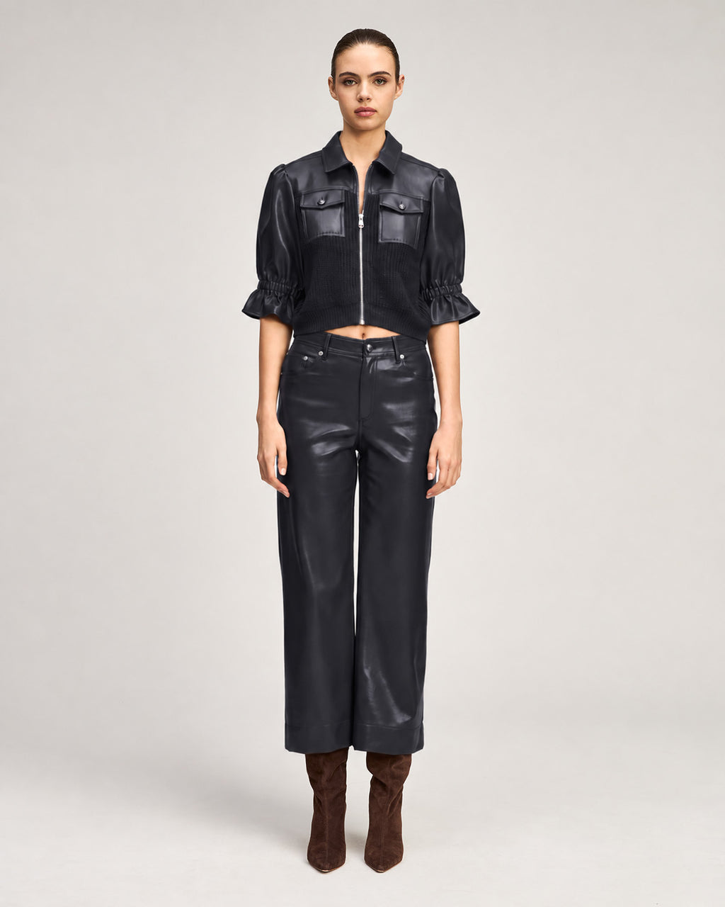 Vegan Leather Joey Pant