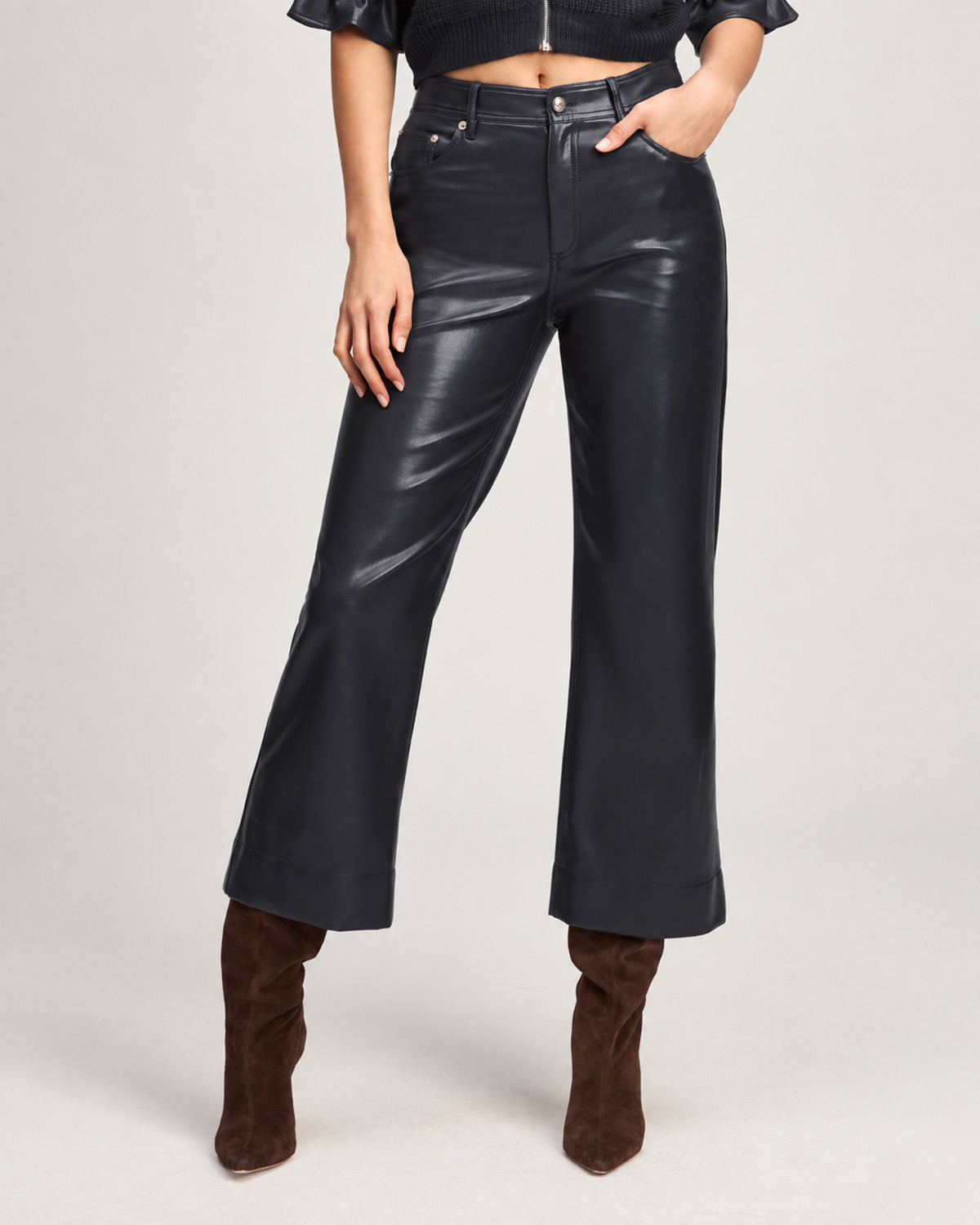 Vegan Leather Joey Pant