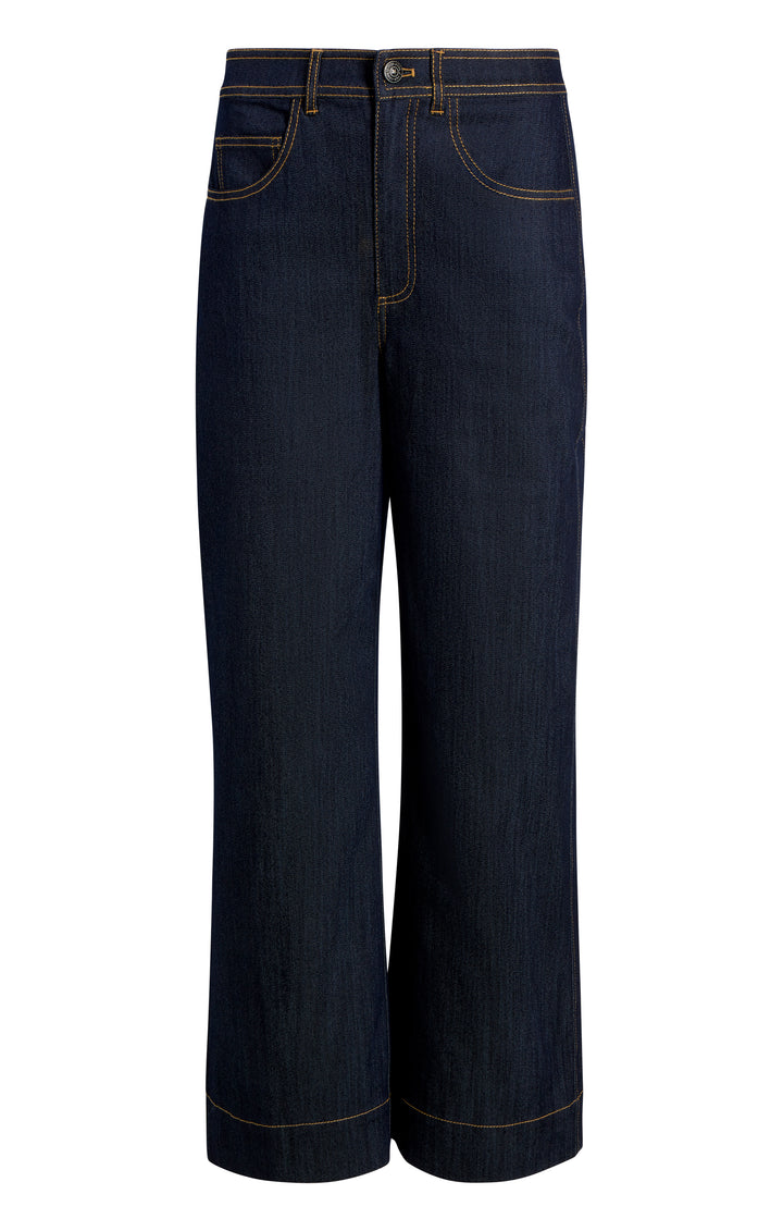 【SCENERITY】S/S wide denim pants Ripper washed wide denim pants - SCENERITY | 60% - Asian